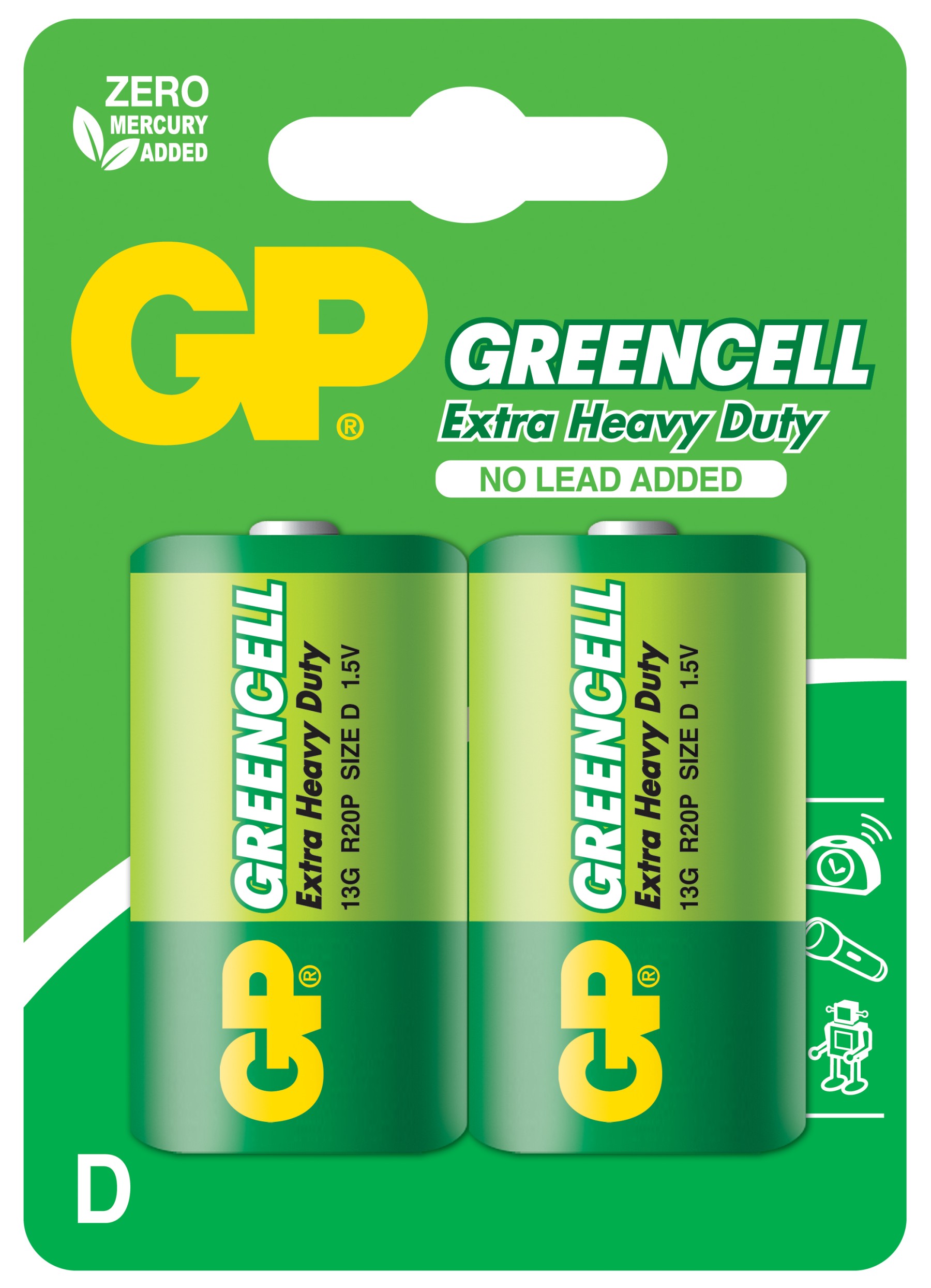 GP Greencell D Pack of 2