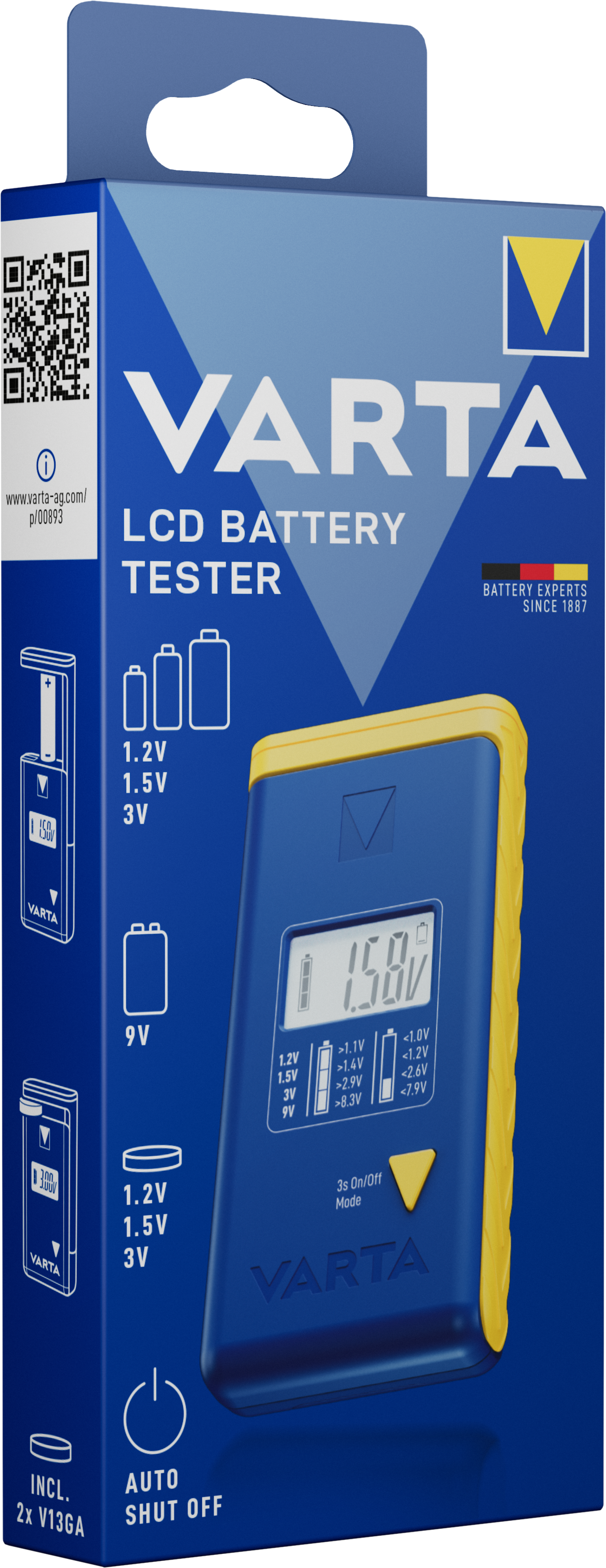 VARTA LCD Battery Tester 