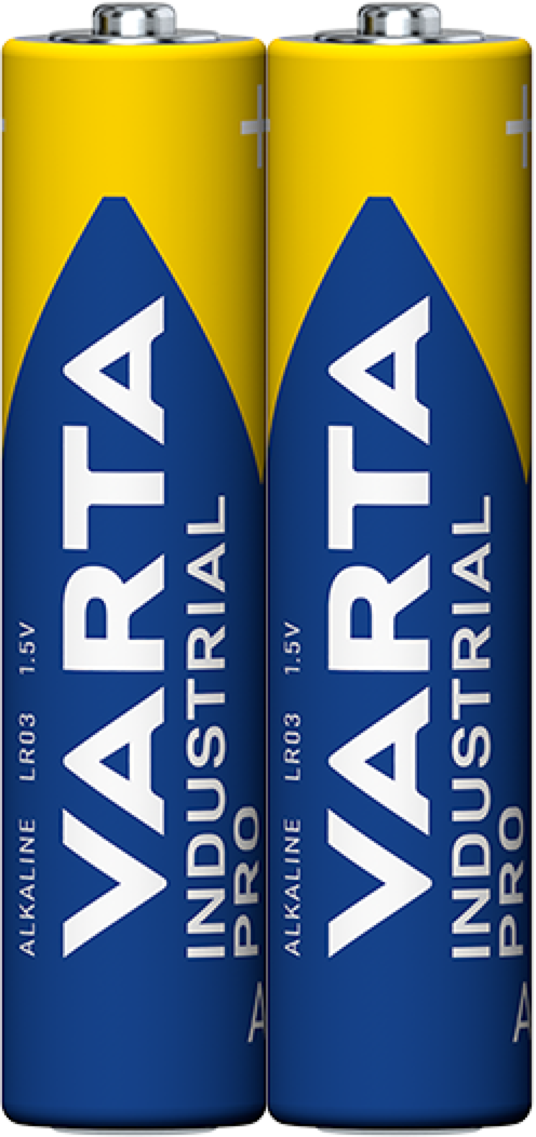 VARTA Industrial Pro Alkaline Batteries AAA Foil 2