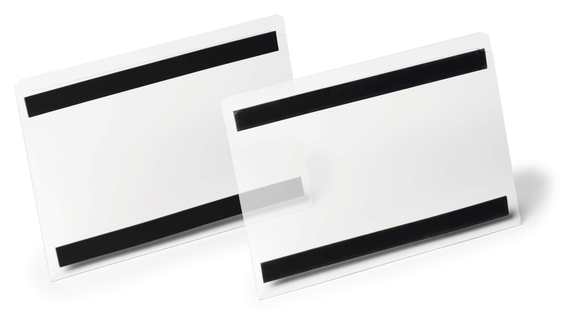 Durable Magnetic Ticket Label Holder Document Pocket | 10 Pack | A5