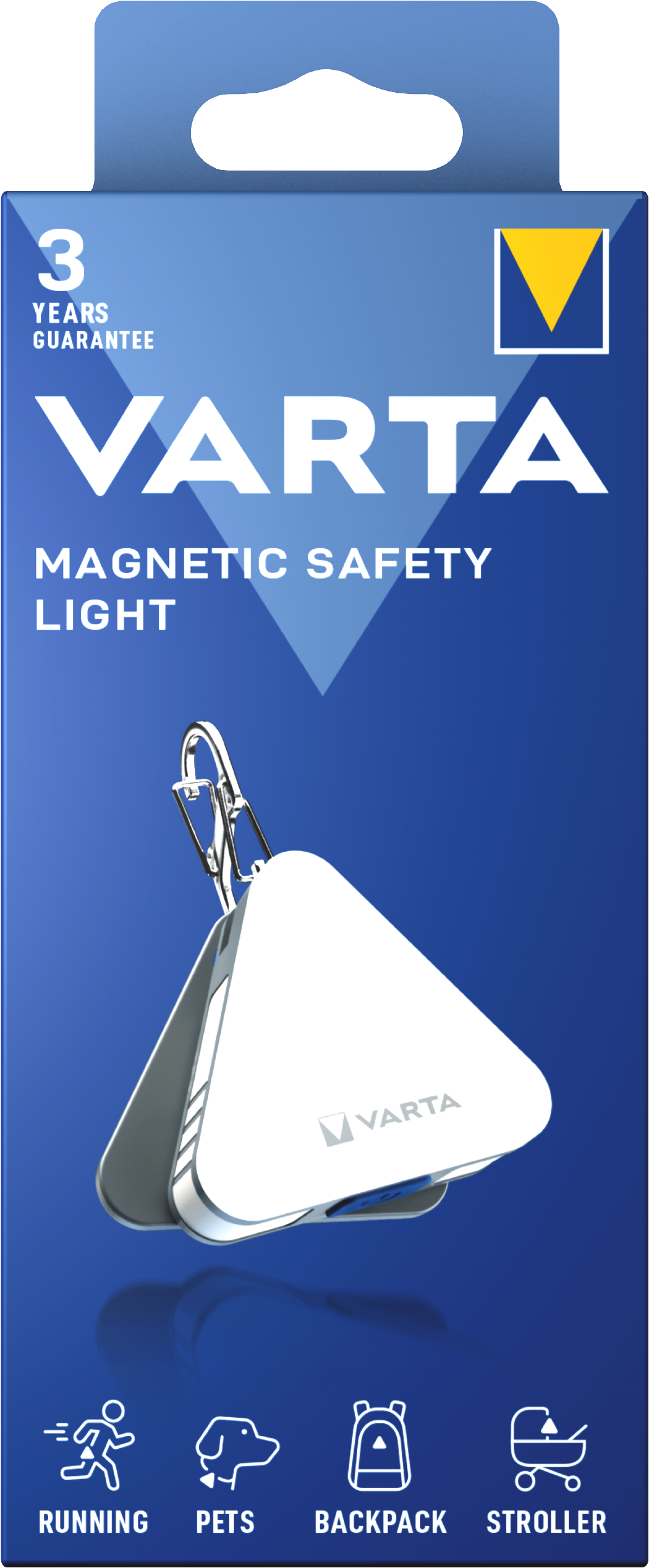 VARTA Magnetic Safety Light with 2 x CR2032 