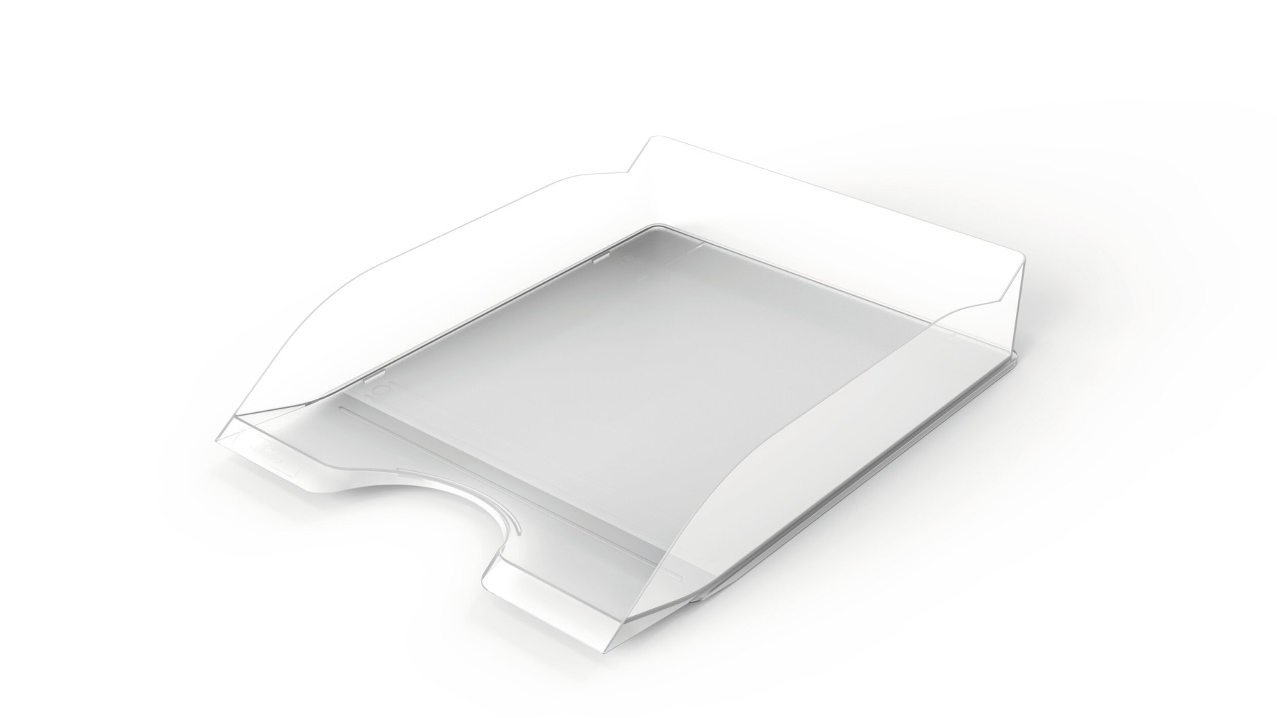 Durable New Stackable Letter Tray | Document Paper File | A4+ Transparent