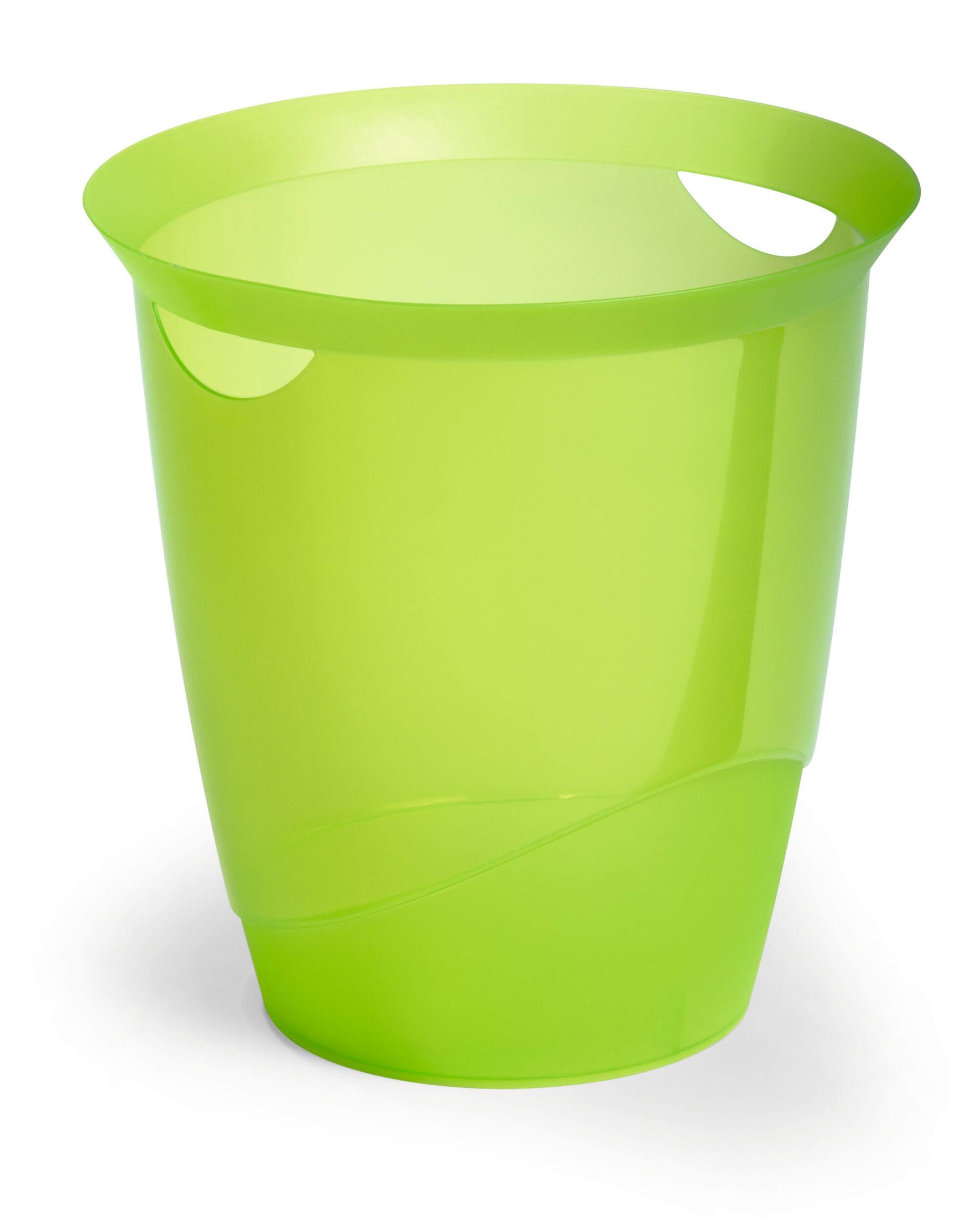 Durable TREND Plastic Waste Recycling Bin | 16 Litre | Light Green