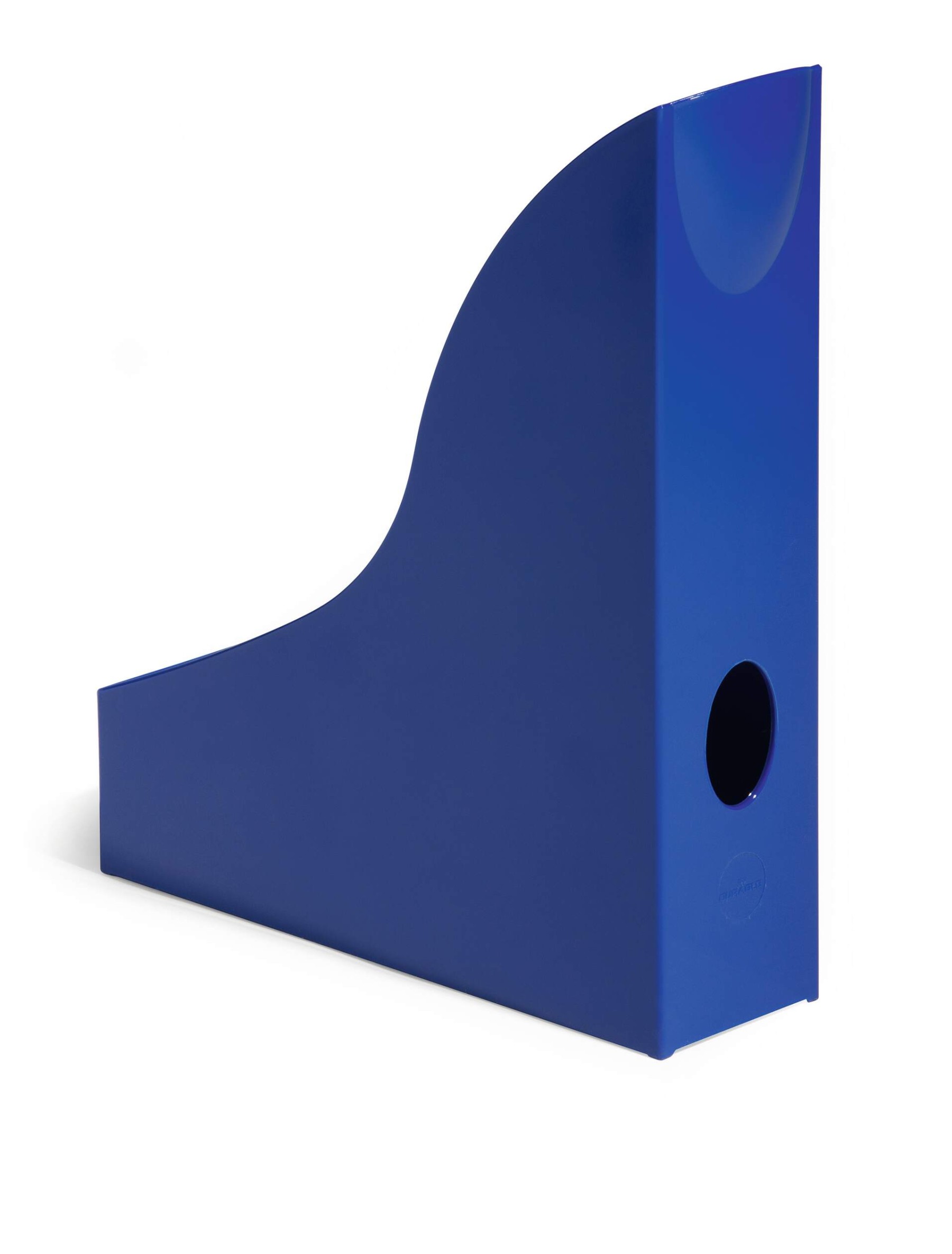 Durable Magazine Rack Document Holder Desk File Organiser | A4 Blue