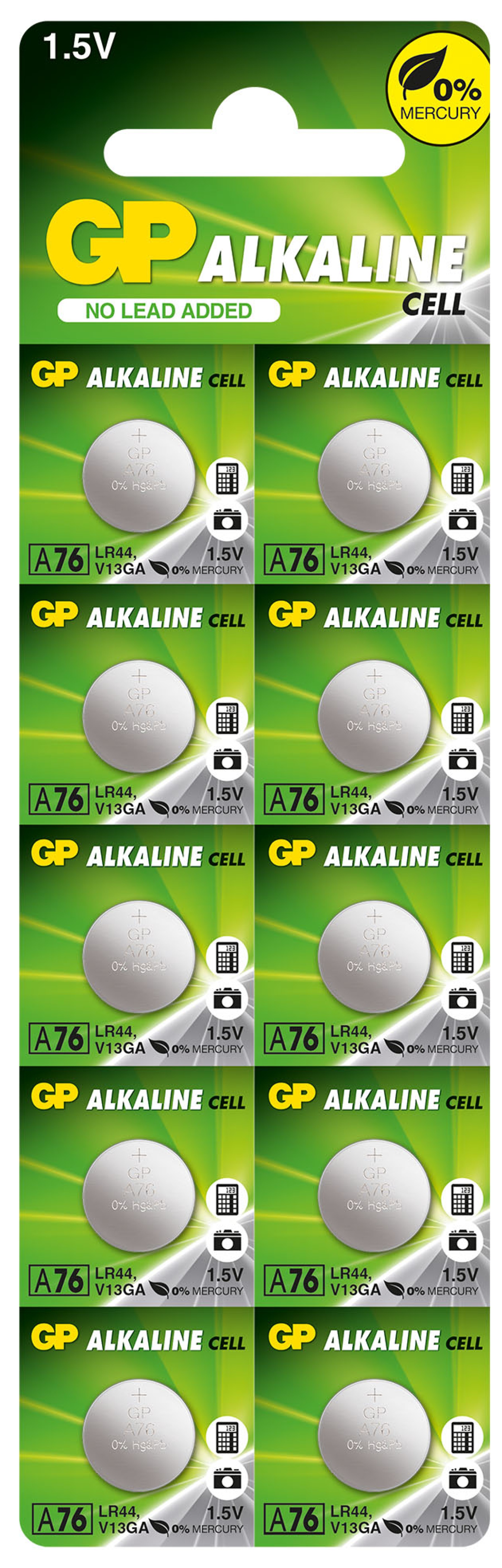 GP A76 Pack of 10