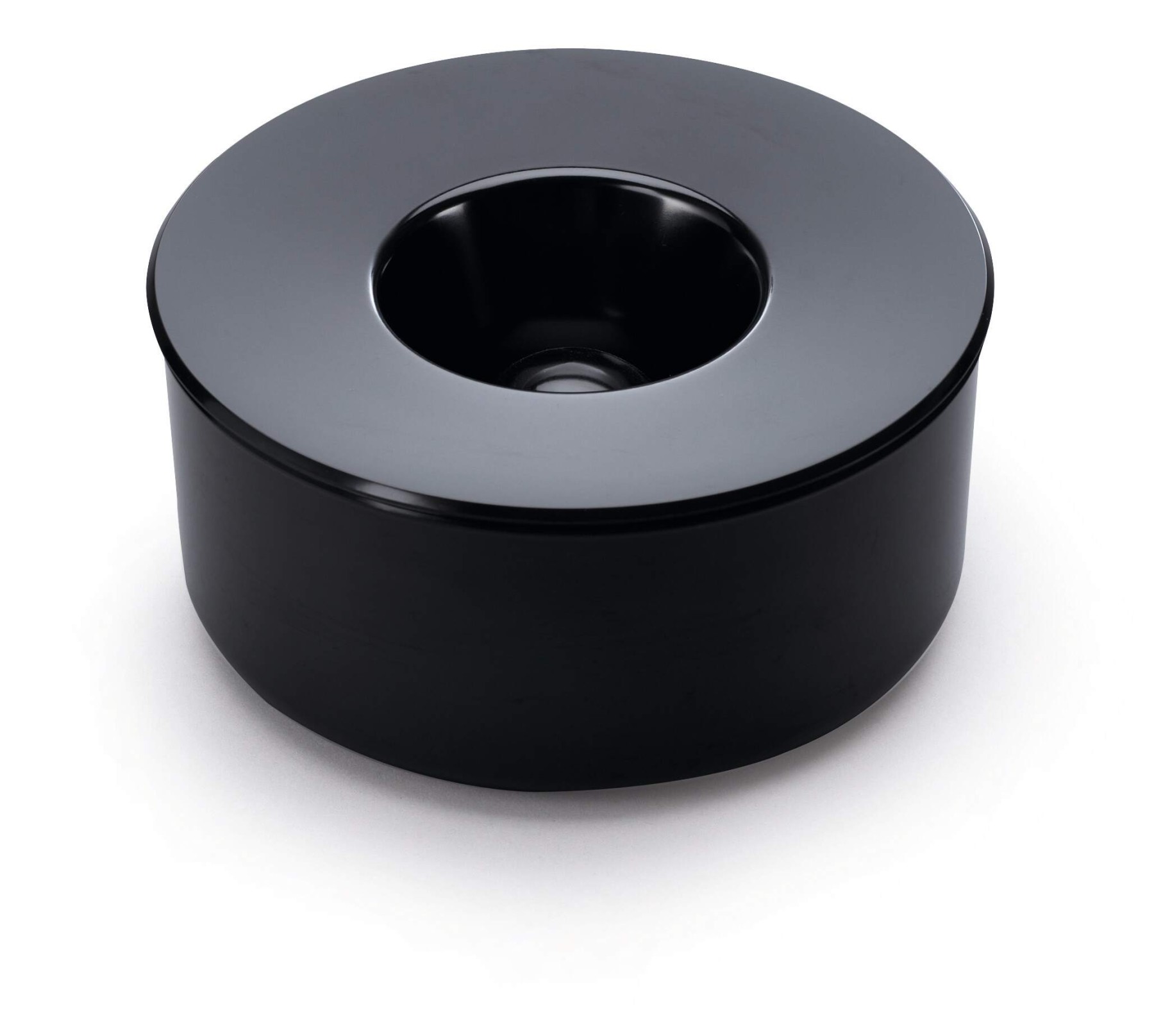 Durable KULAN Anti-Odour Table Ashtray | Black