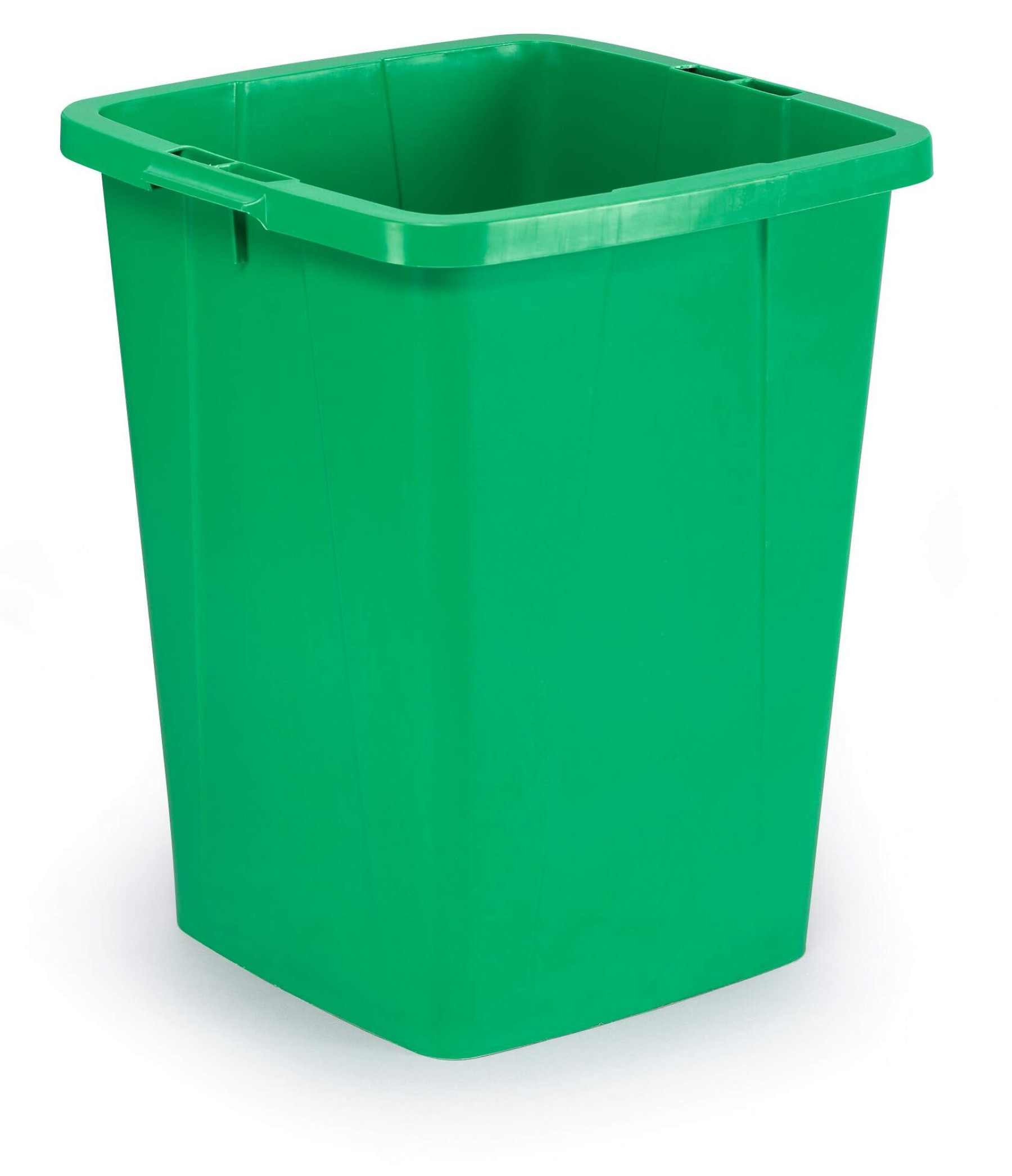 Durable 90L Waste Bin Green | Square Recycling Bin | Food Bin | DURABIN