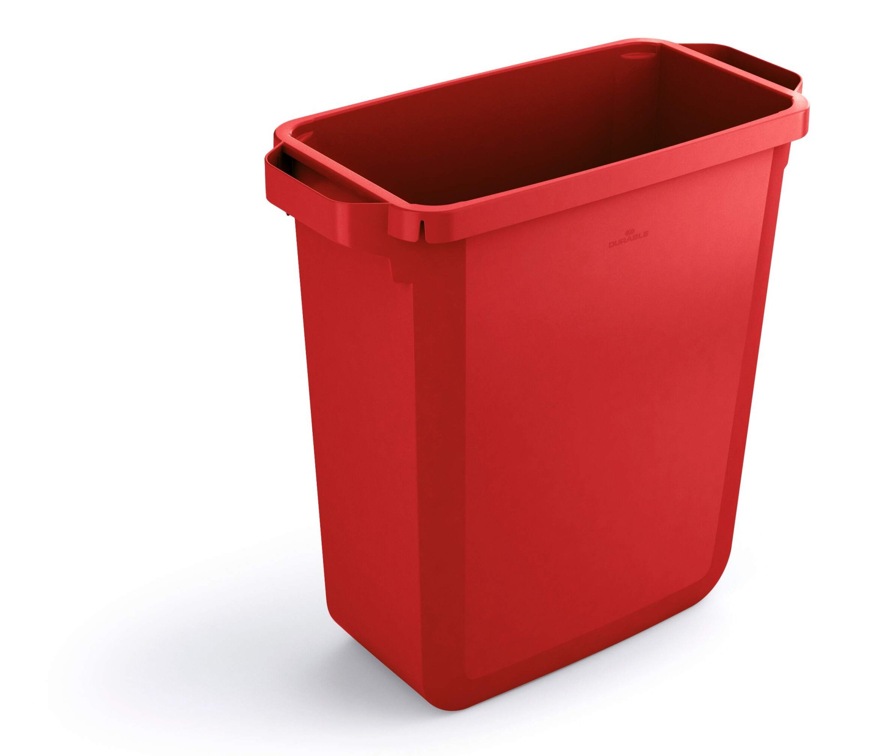 Durable 60L Waste Bin Red | Rectangular Recycling Bin | Food Bin | DURABIN