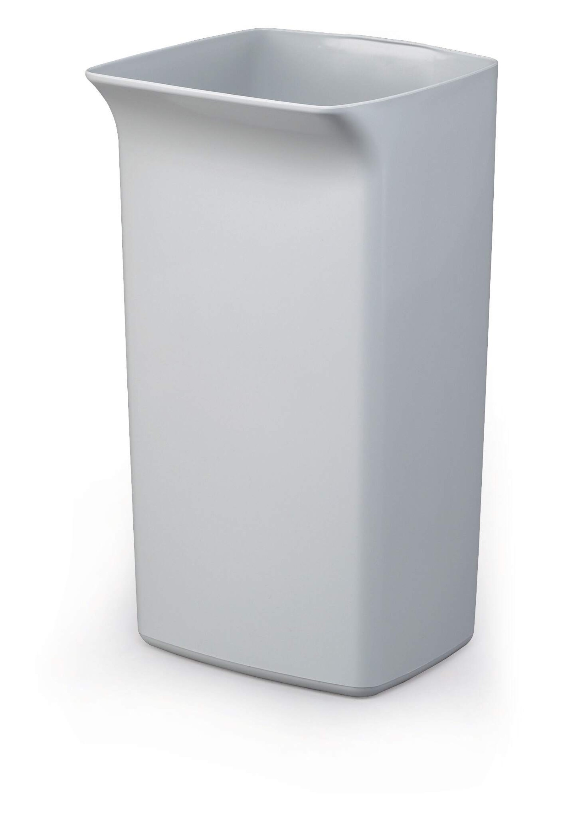 Durable 40L Square Waste Bin Grey | Strong Stylish Recycling Bin | DURABIN