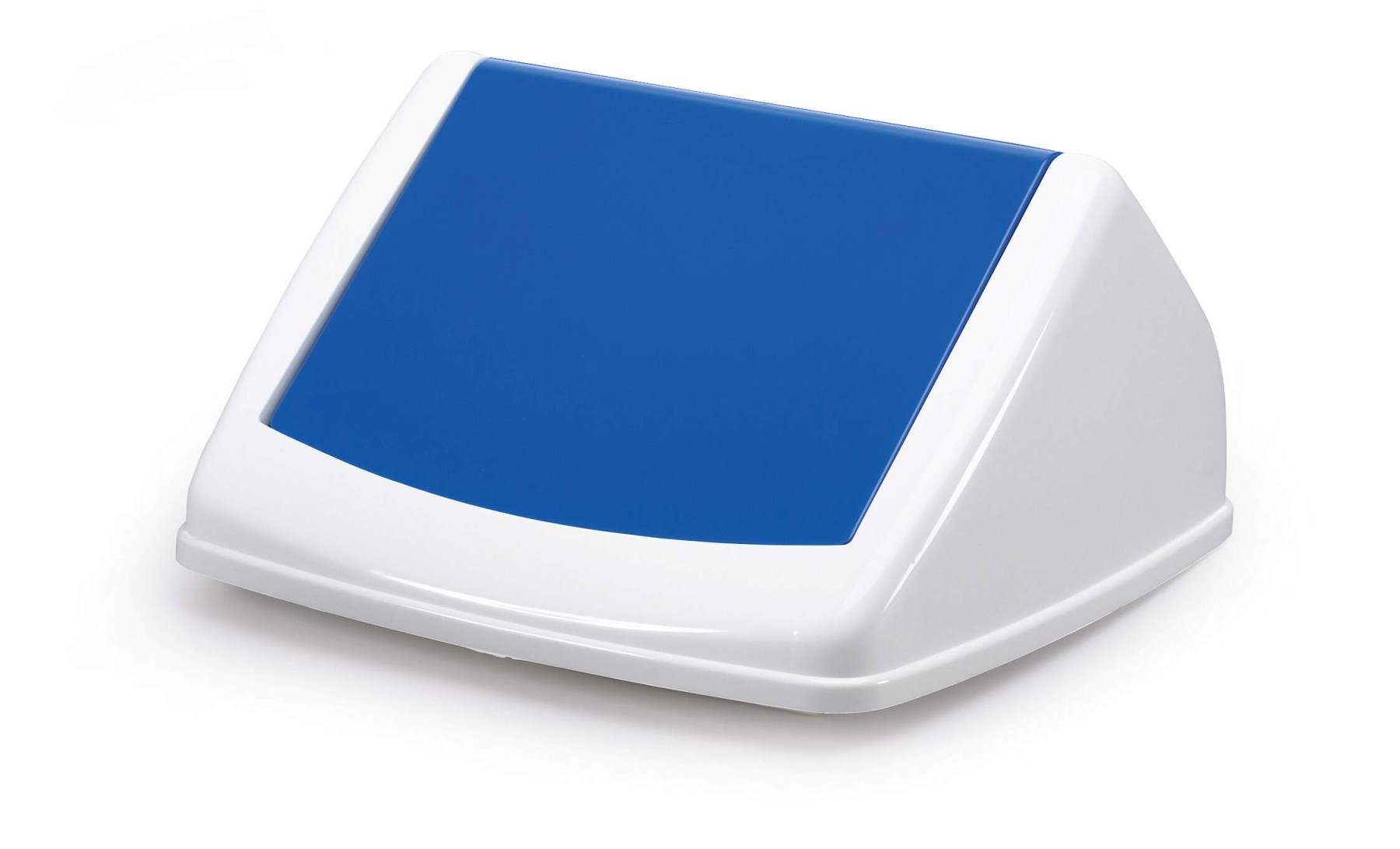 Durable 40L Square Flip Swing Lid Blue | Strong Recycling Bin Lid | DURABIN