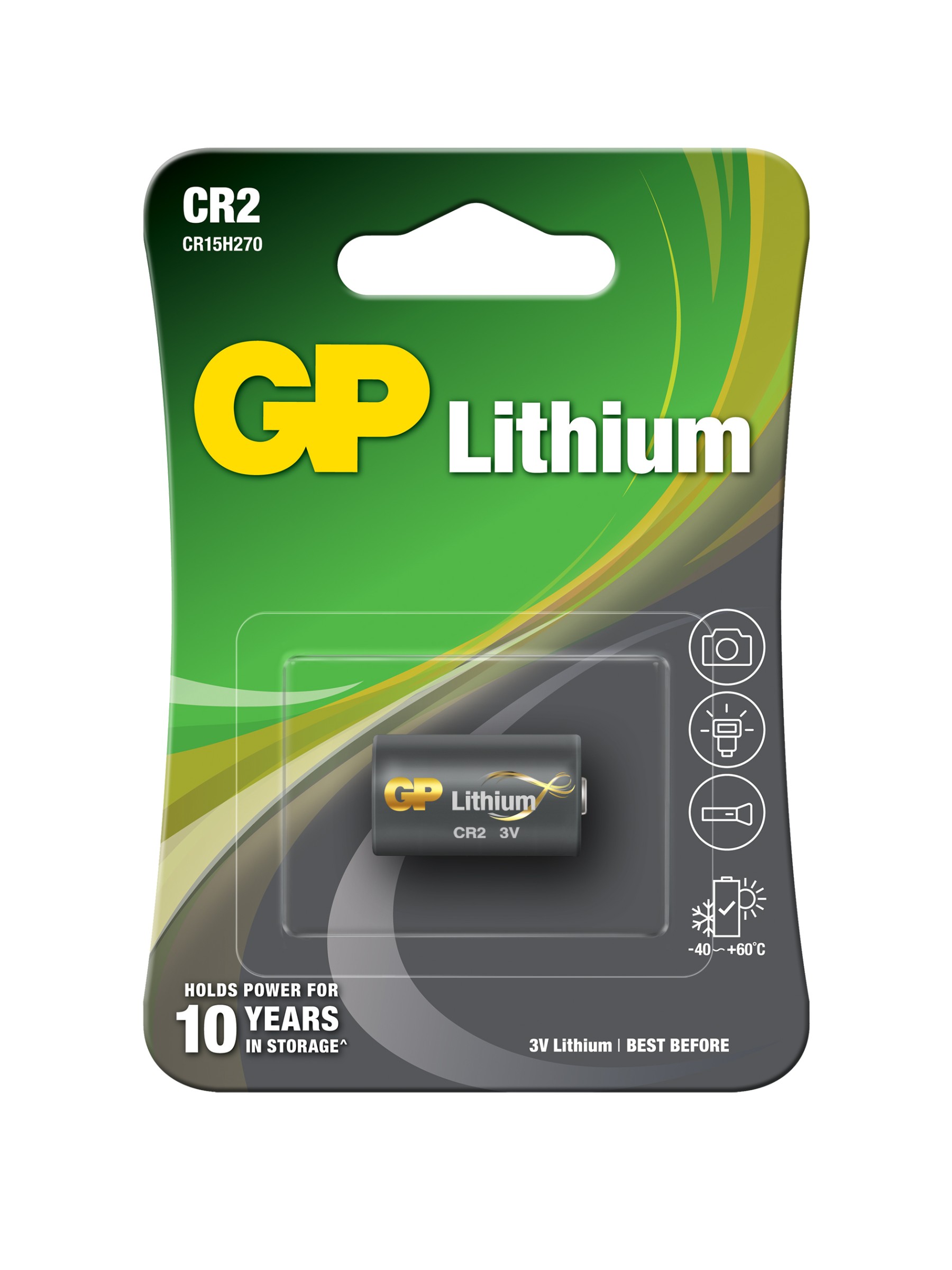GP Lithium CR2 Pack of 1