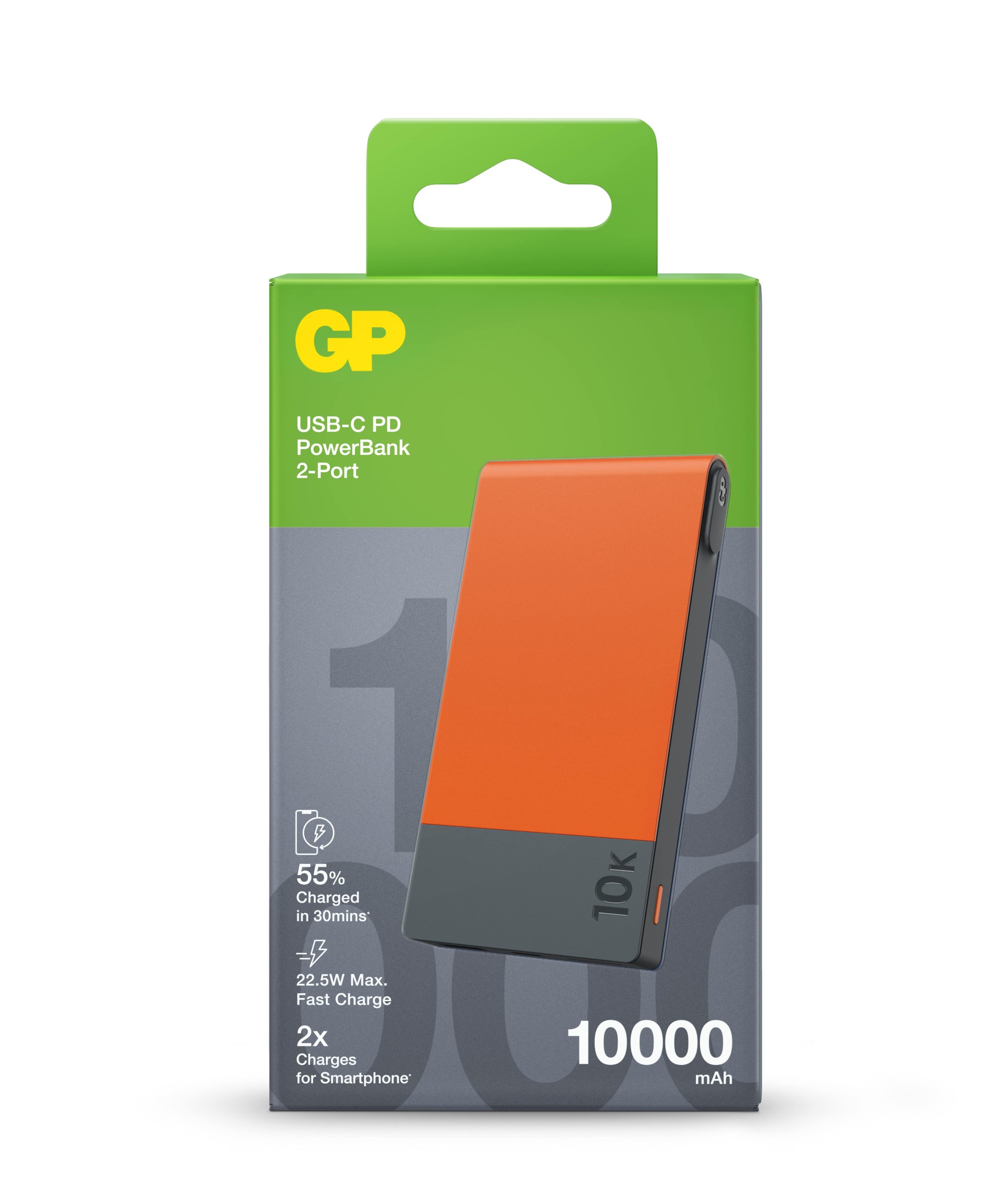 GP M-Series v2 Power Bank 10000mAh 22.5W M10B Orange