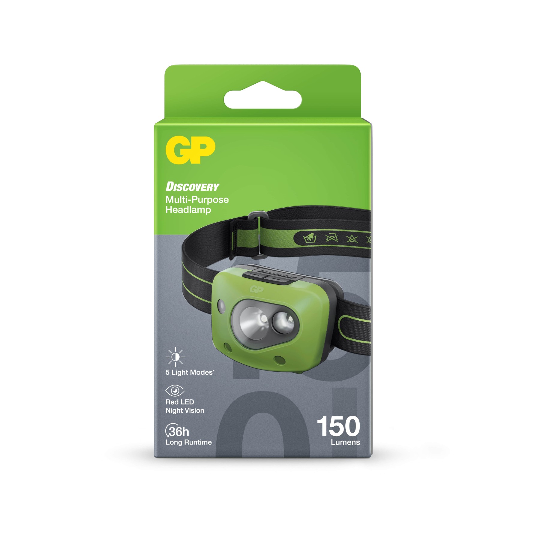 GP Discovery Night Vision Headlamp 150 Lumens CH43