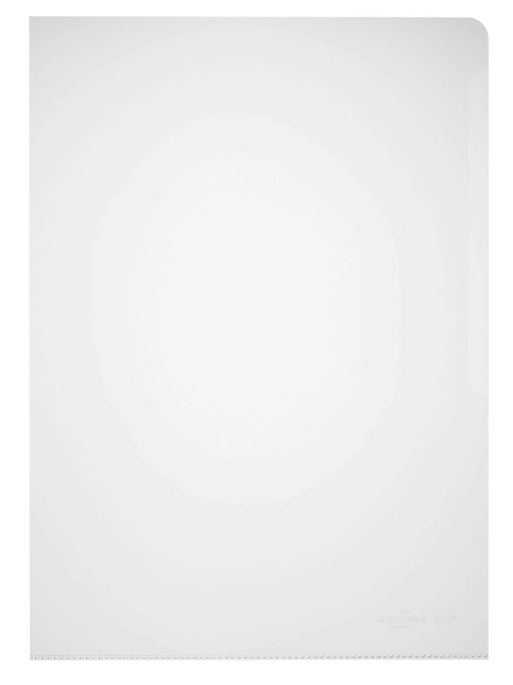Durable Plastic Cut Flush Document Wallet Folder | 100 Pack | A4 Clear