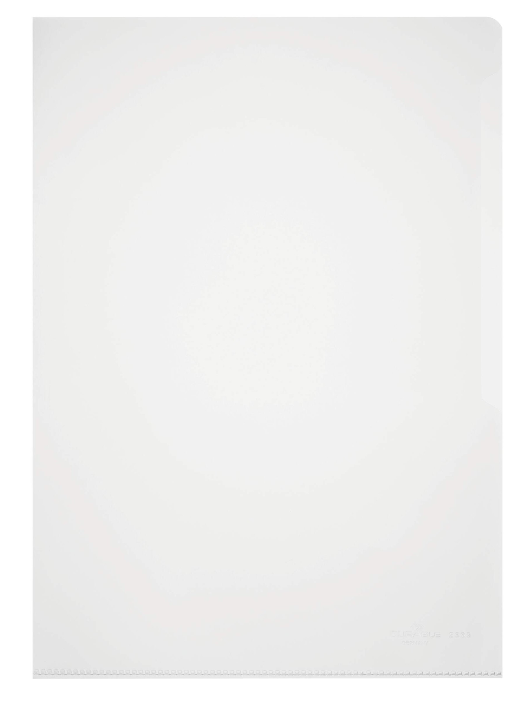 Durable Plastic Cut Flush Document Wallet Folder | 50 Pack | A4 Clear