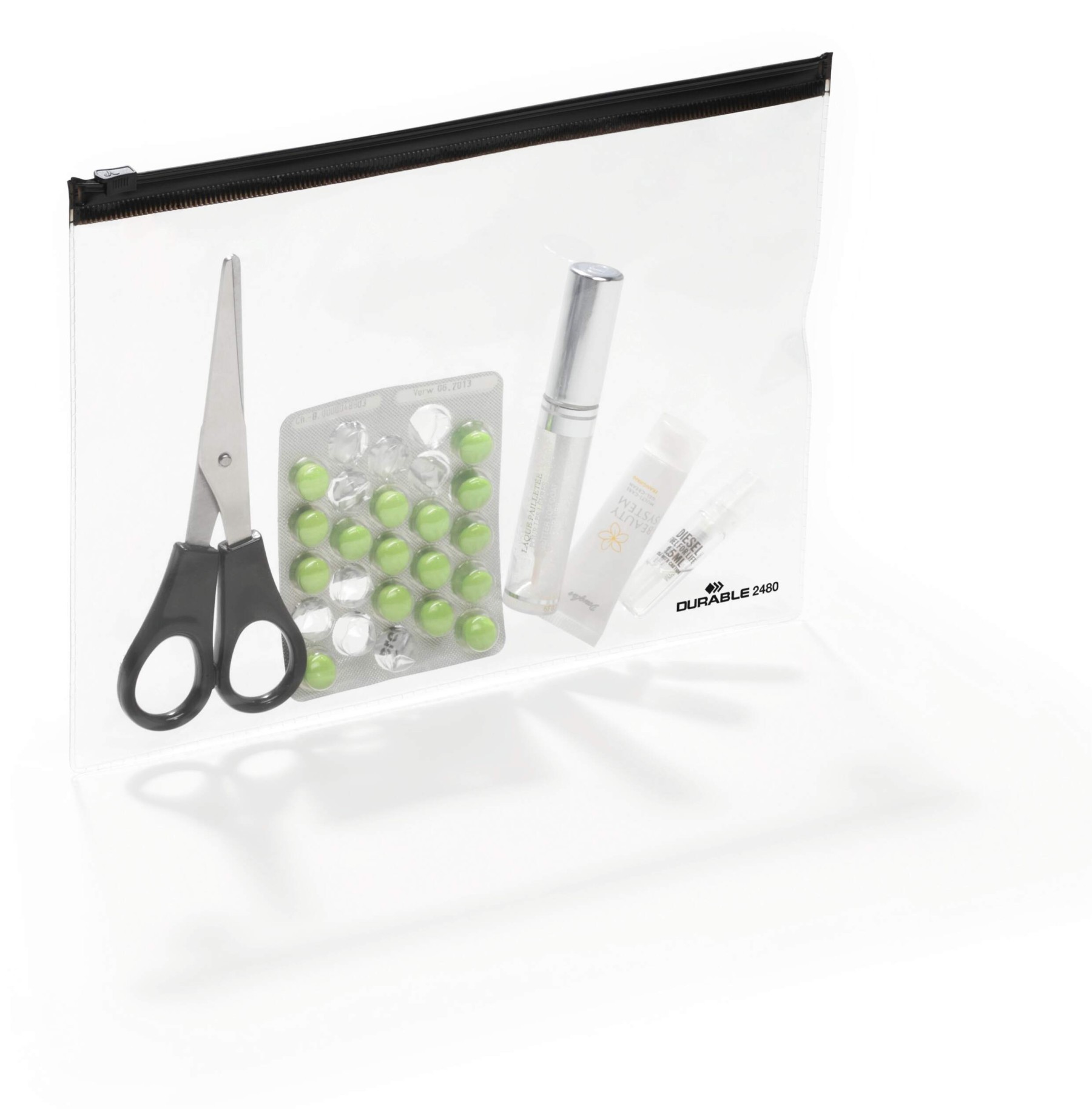 Durable Water Resistant Zip Lock Bags | 5 Pack | A5 Clear