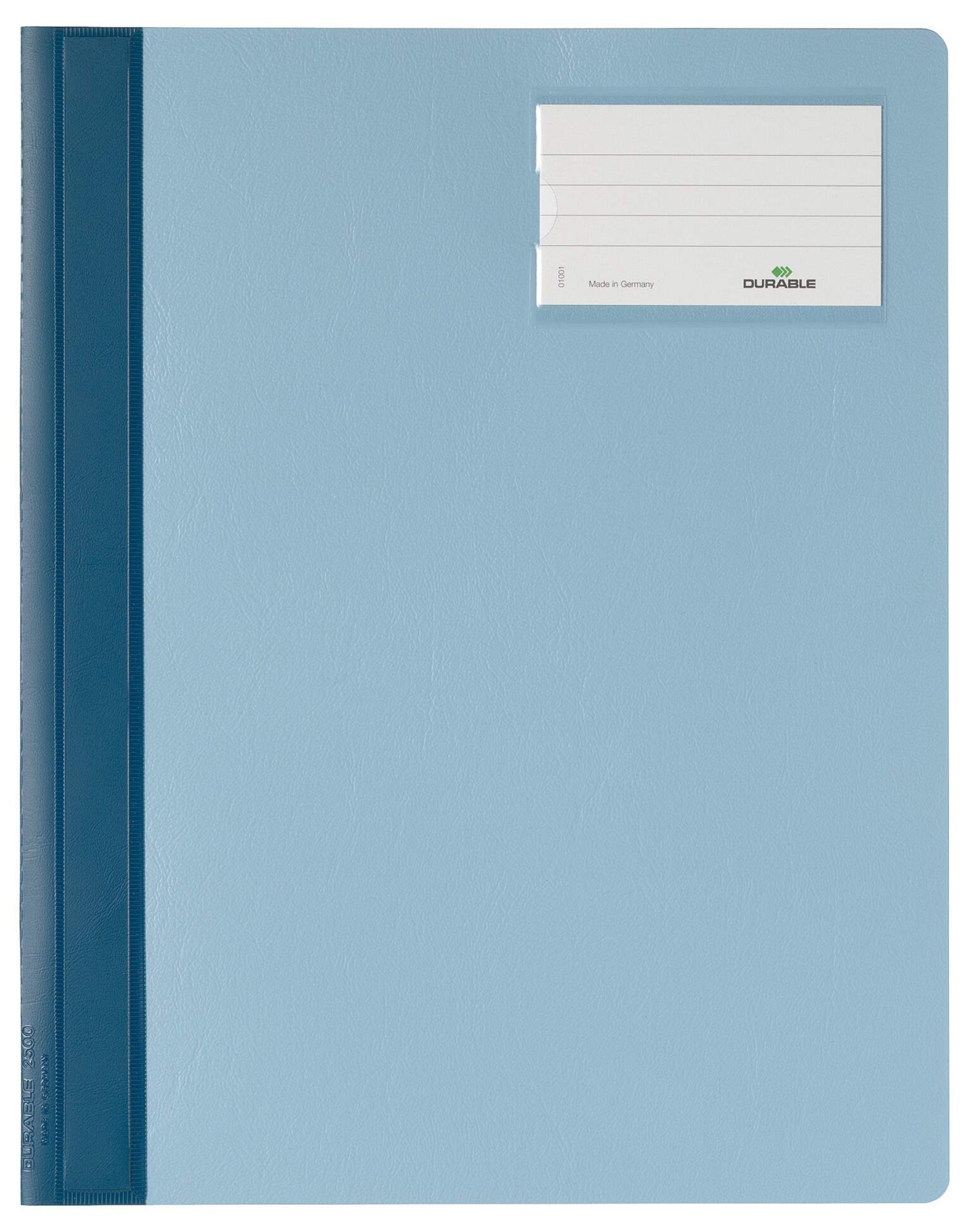 Durable Presentation Document Project Folder Report File | 25 Pack | A4+ Blue