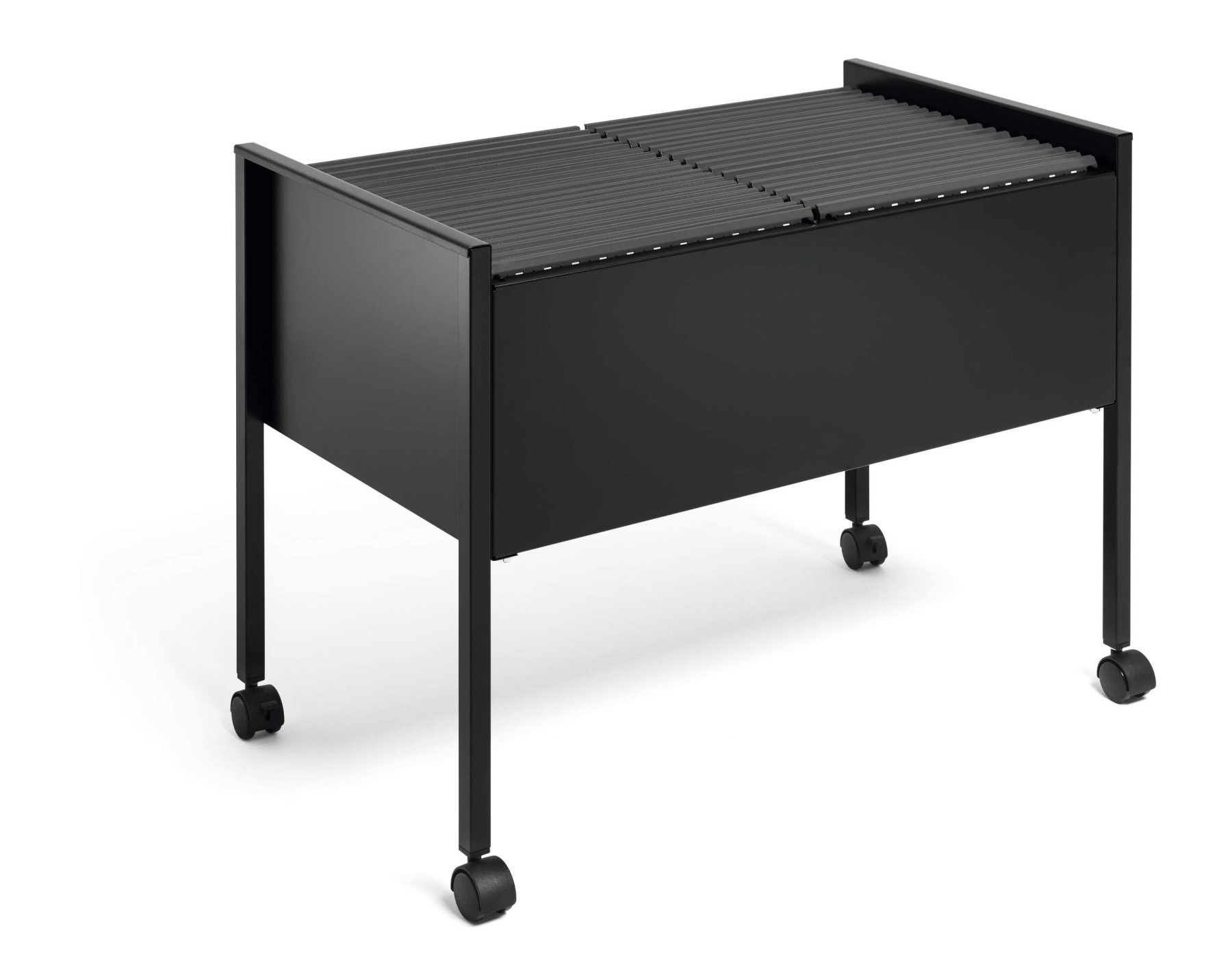 Durable ECO Universal Duo Suspension File Trolley | for 100 A4 Folders | Black