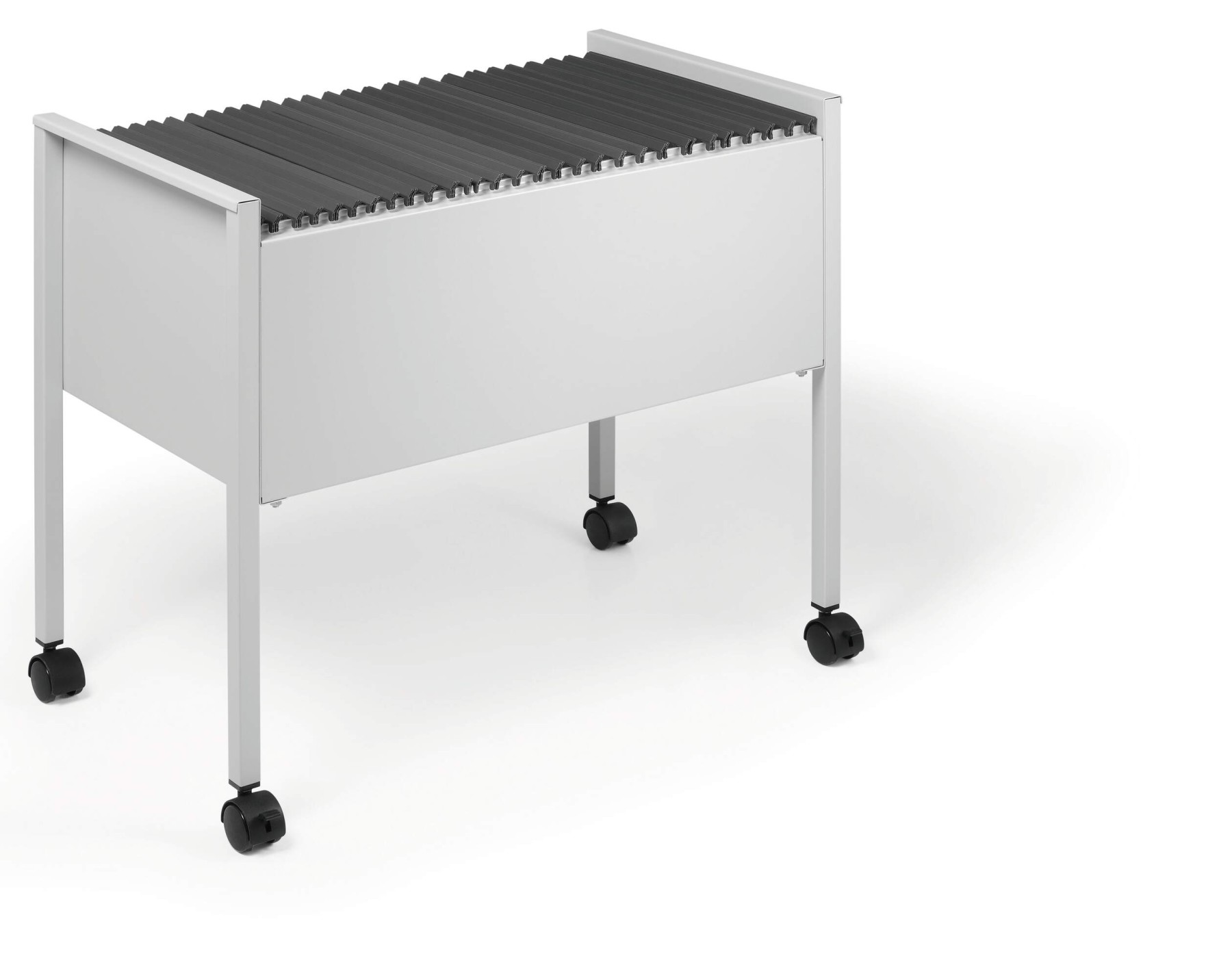 Durable ECO Universal Suspension File Trolley | for 80 A4 Folders | Grey