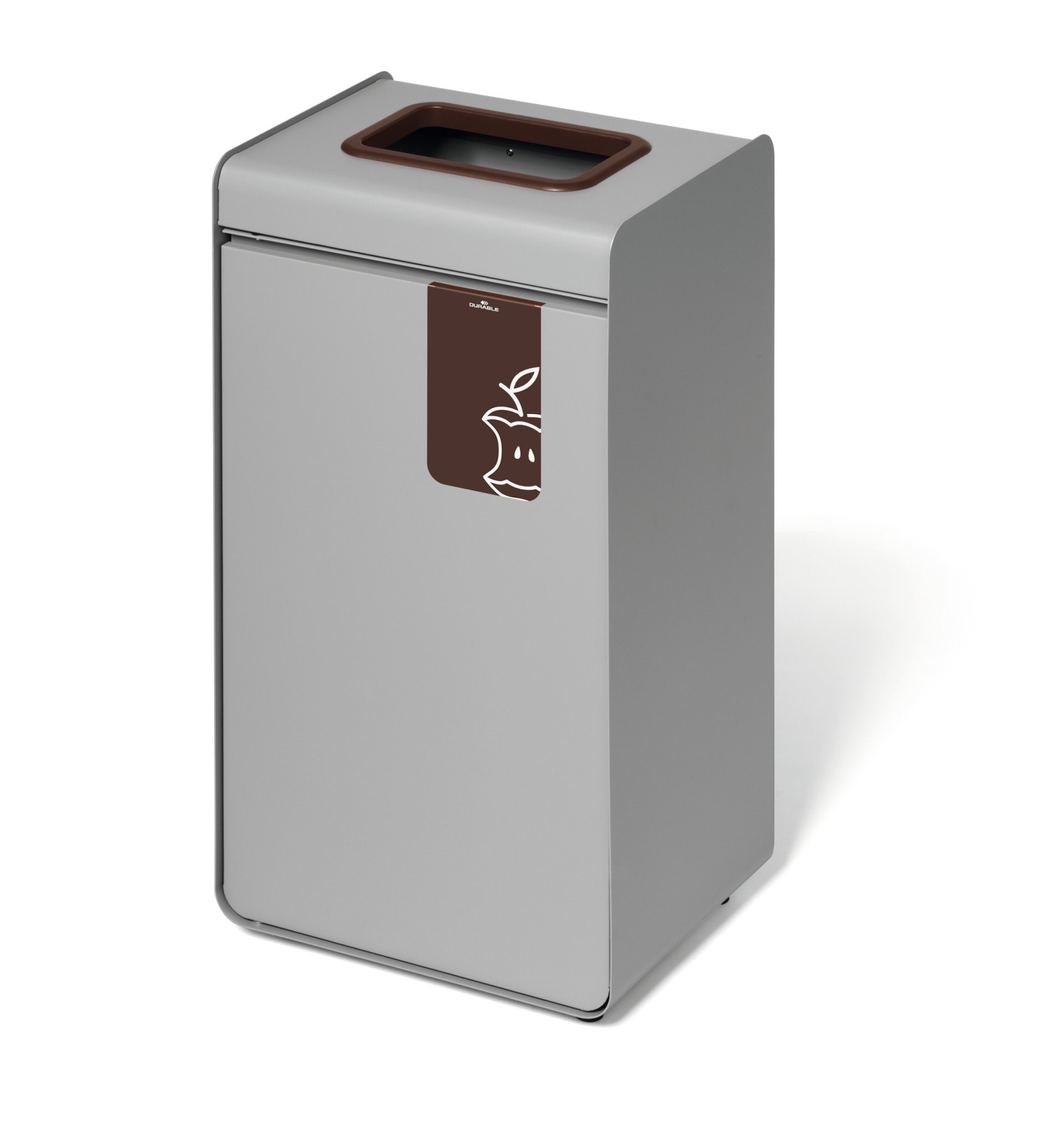 Durable 55L Food Waste Bin | Sheet Steel Recycling Separation Bin | DURASORT®