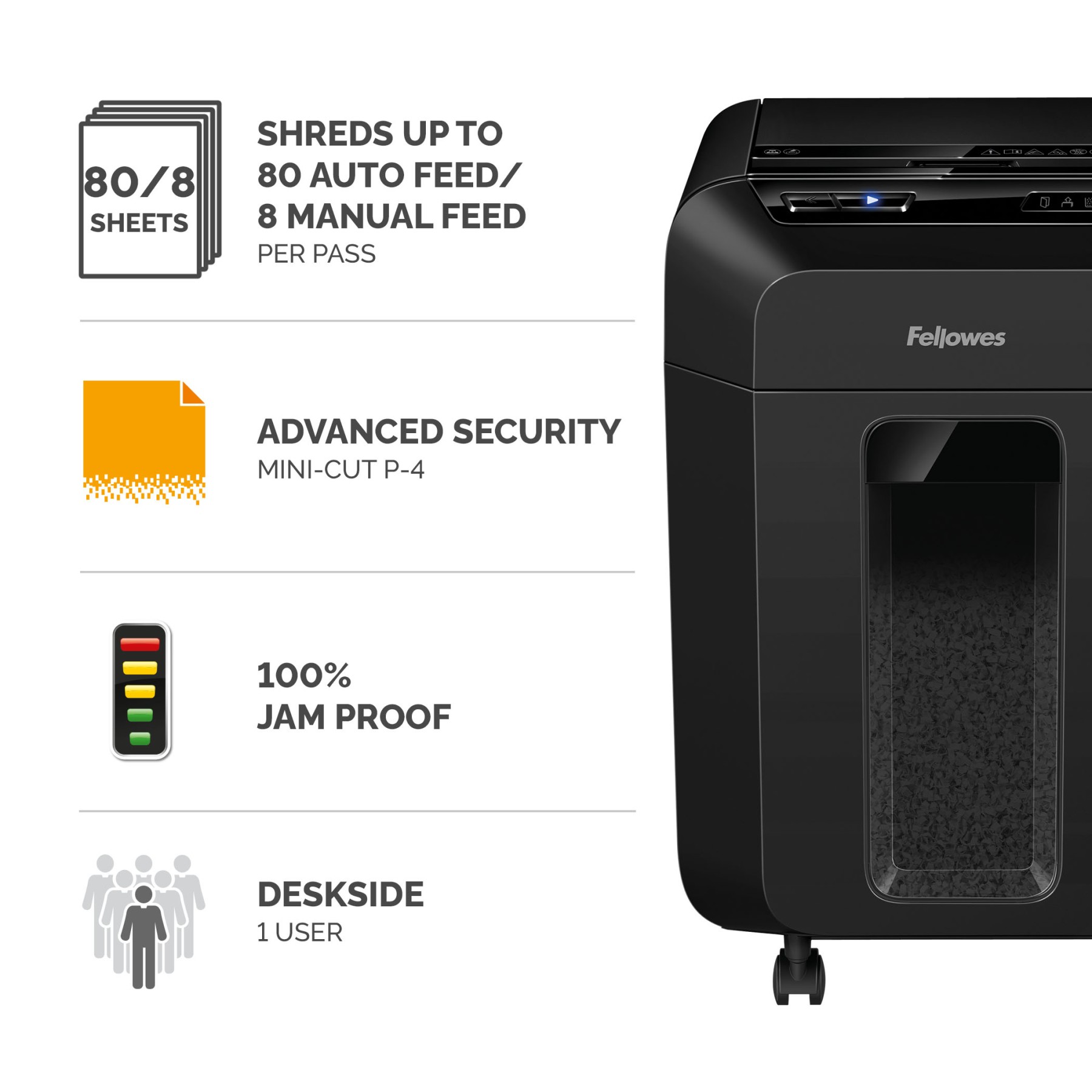 AUTOMAX 80M AUTO FEED SHREDDER