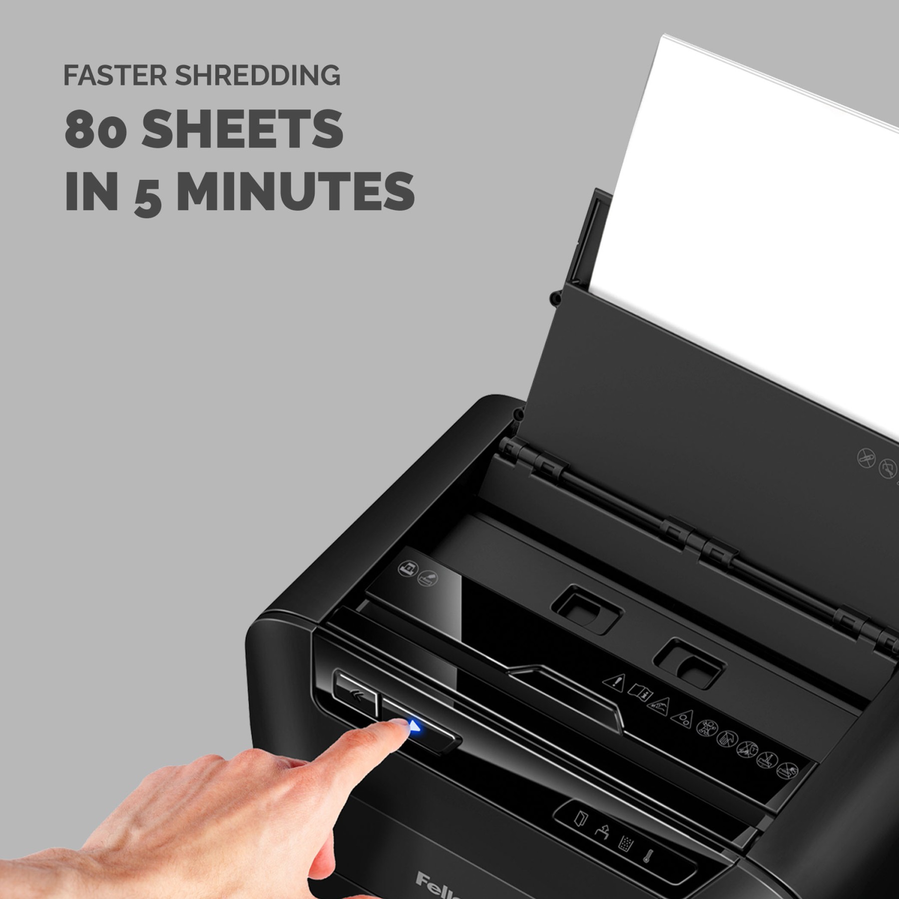 AUTOMAX 80M AUTO FEED SHREDDER