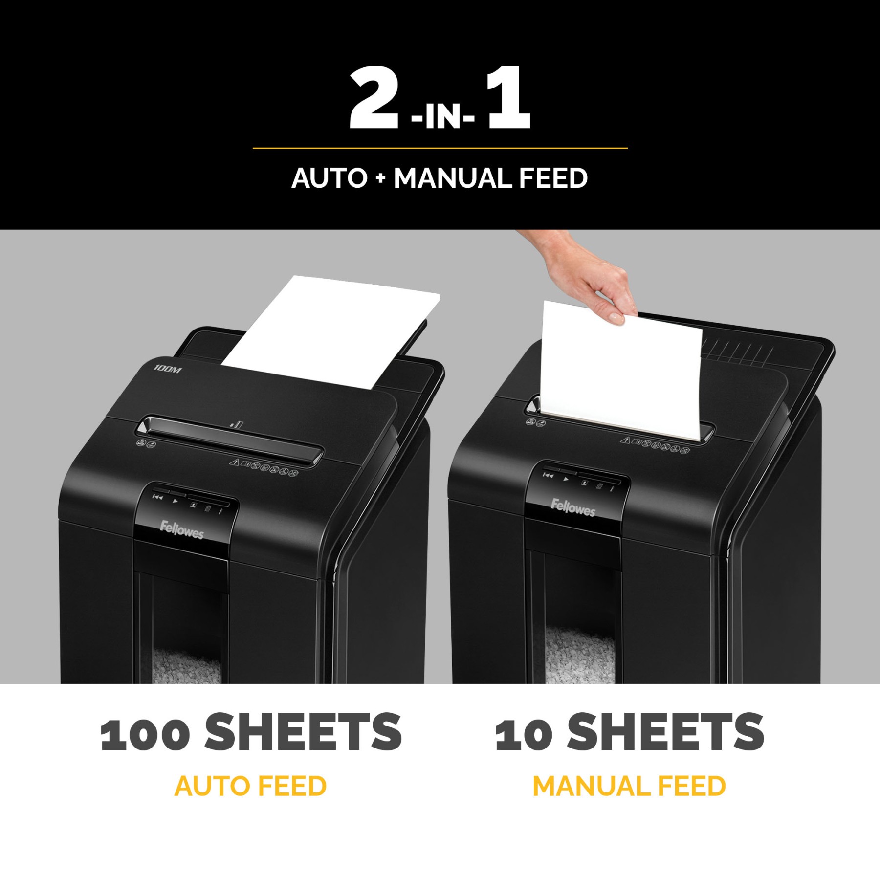 AUTOMAX 100M AUTO FEED SHREDDER