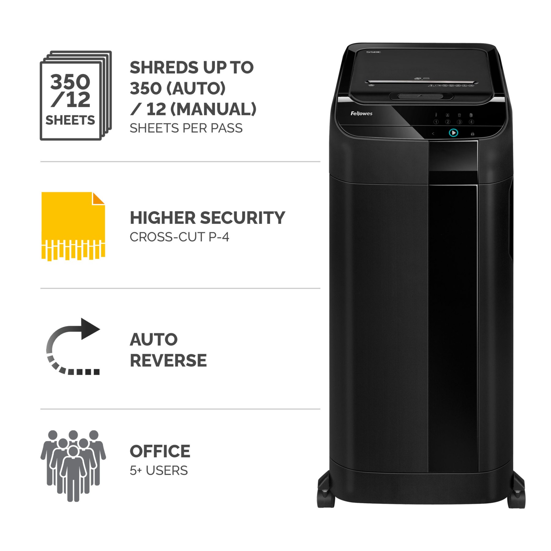 AUTOMAX 350C AUTO FEED SHREDDER