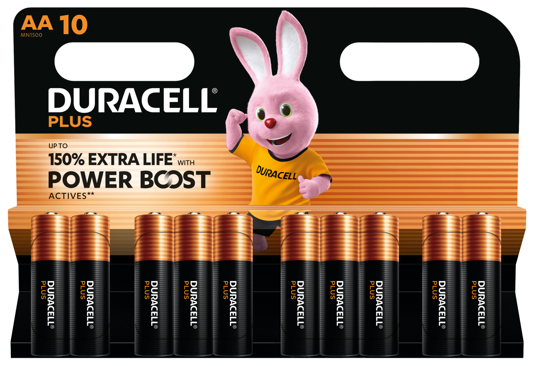 Duracell Power Boost Active AA Pack of 10