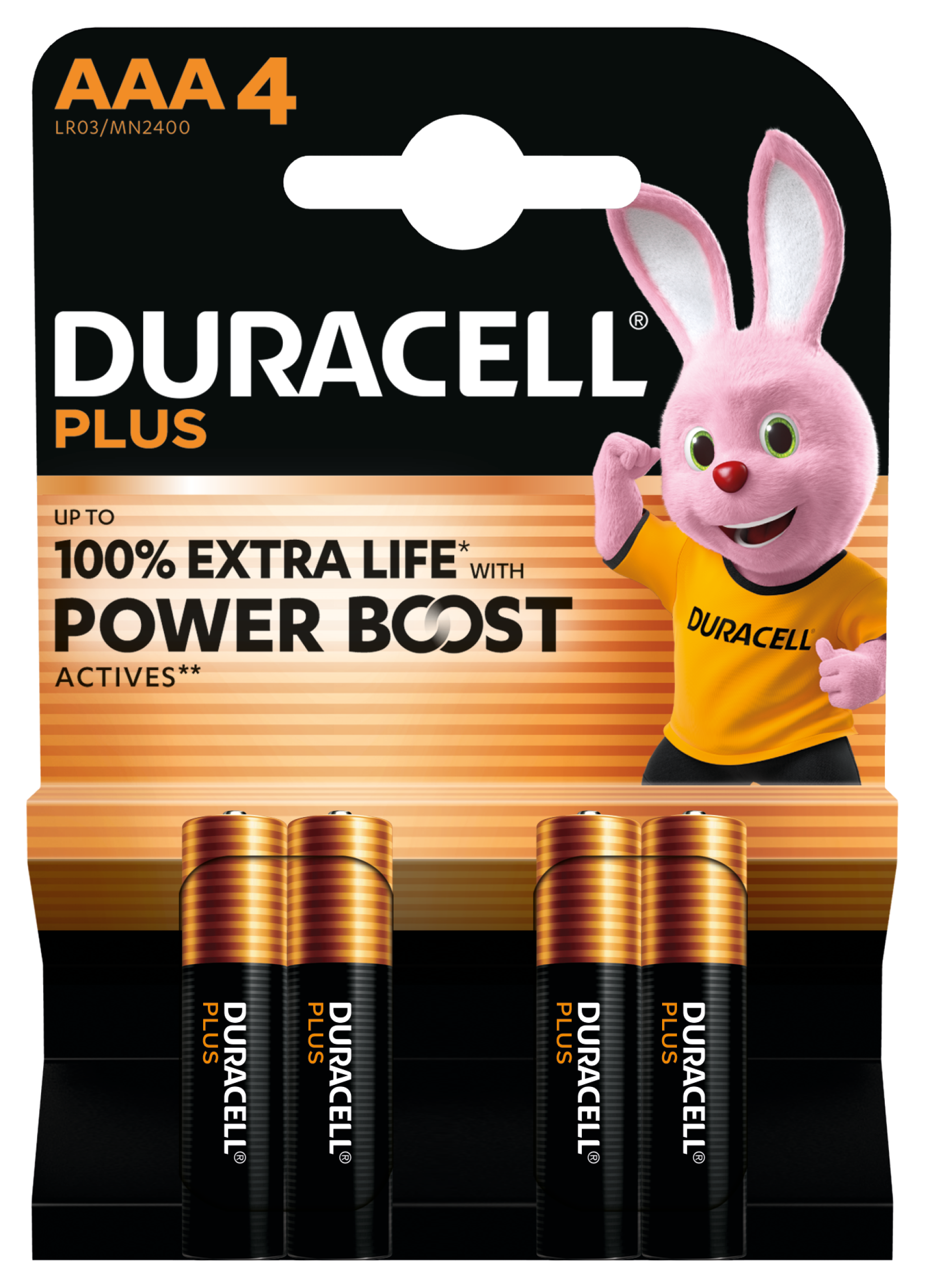 Duracell Power Boost Active AA Pack of 4