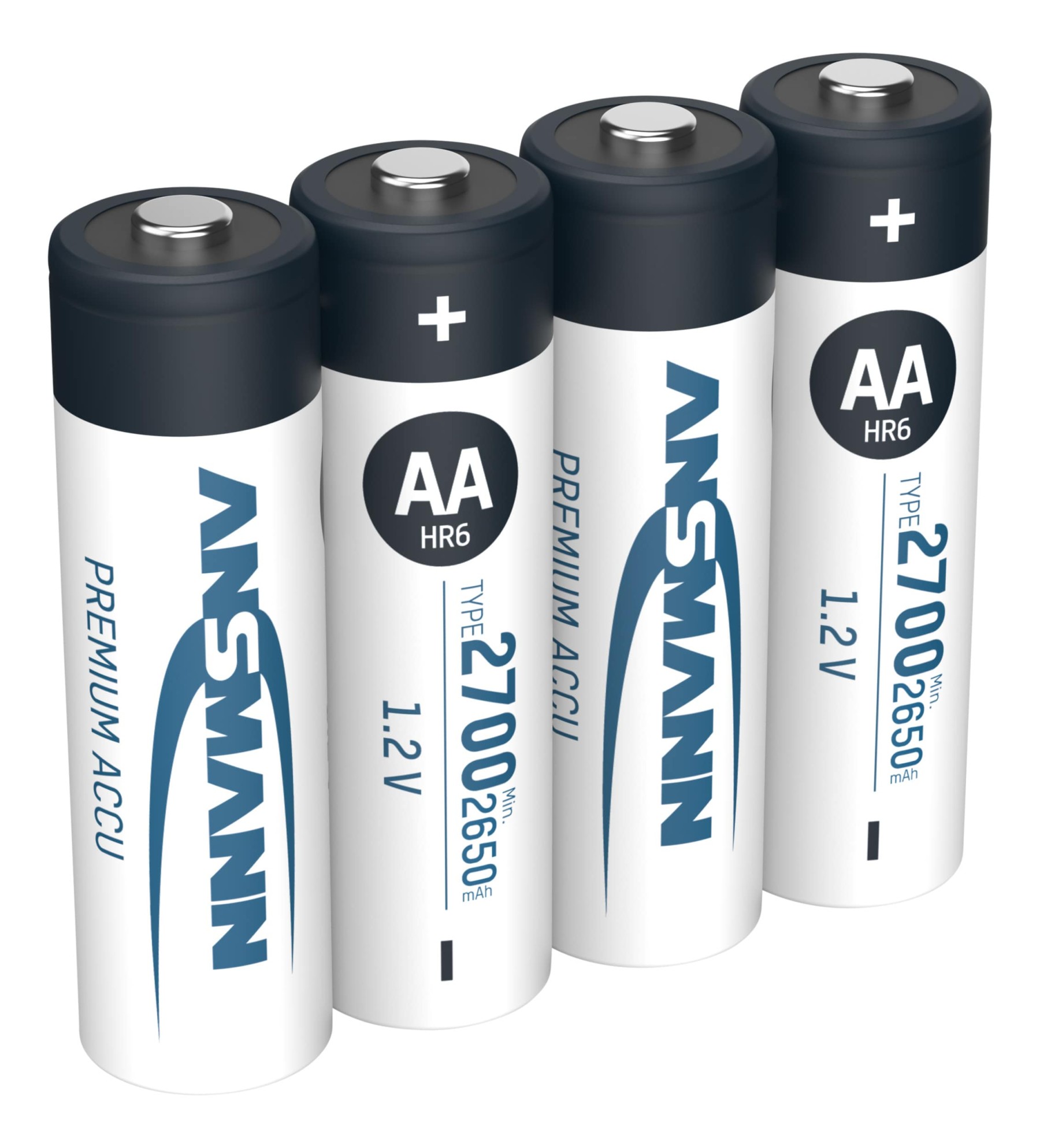 AA NiMH 2700mAh Pack of 4