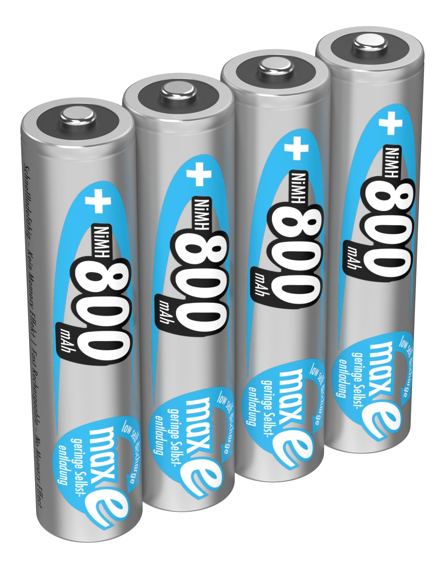 AAA NiMH 800mAh Pack of 4