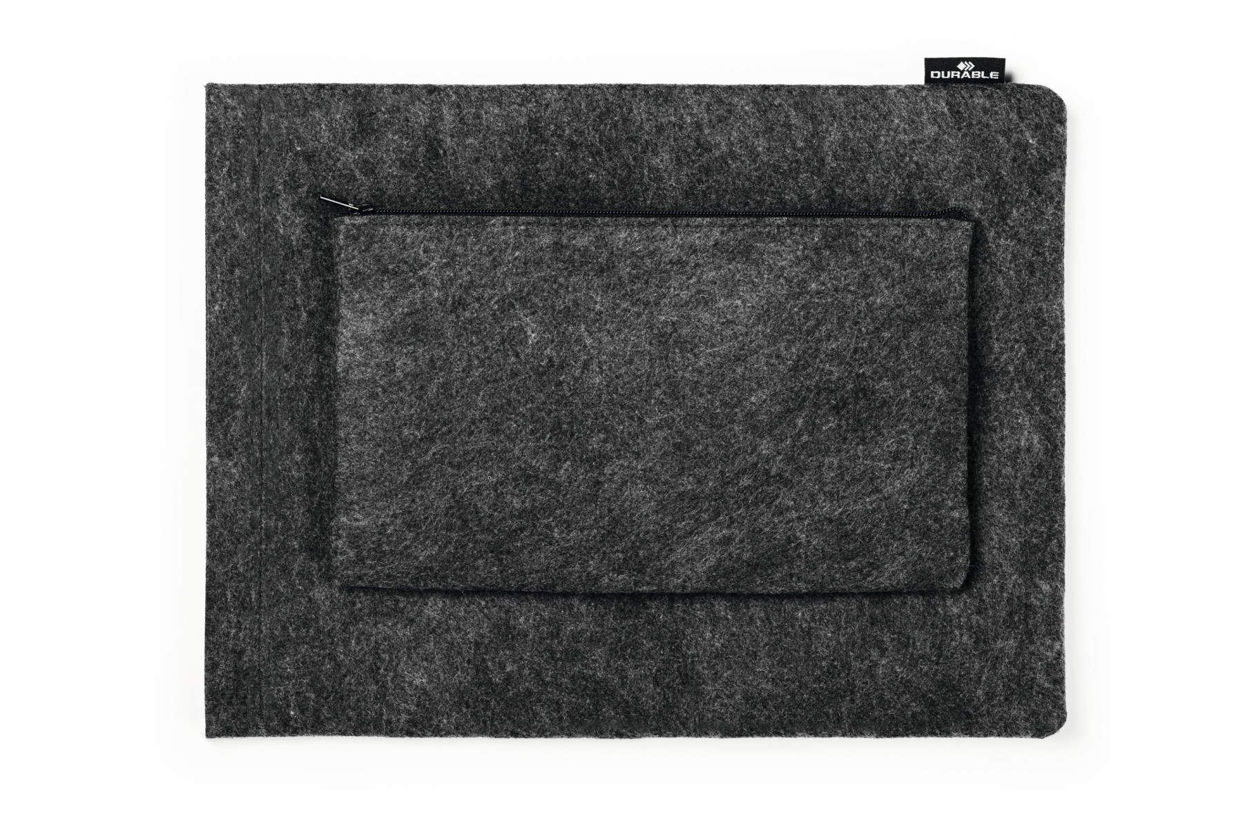 Durable Recycled Felt Laptop MacBook Bag Case Sleeve | 13 | Charcoal