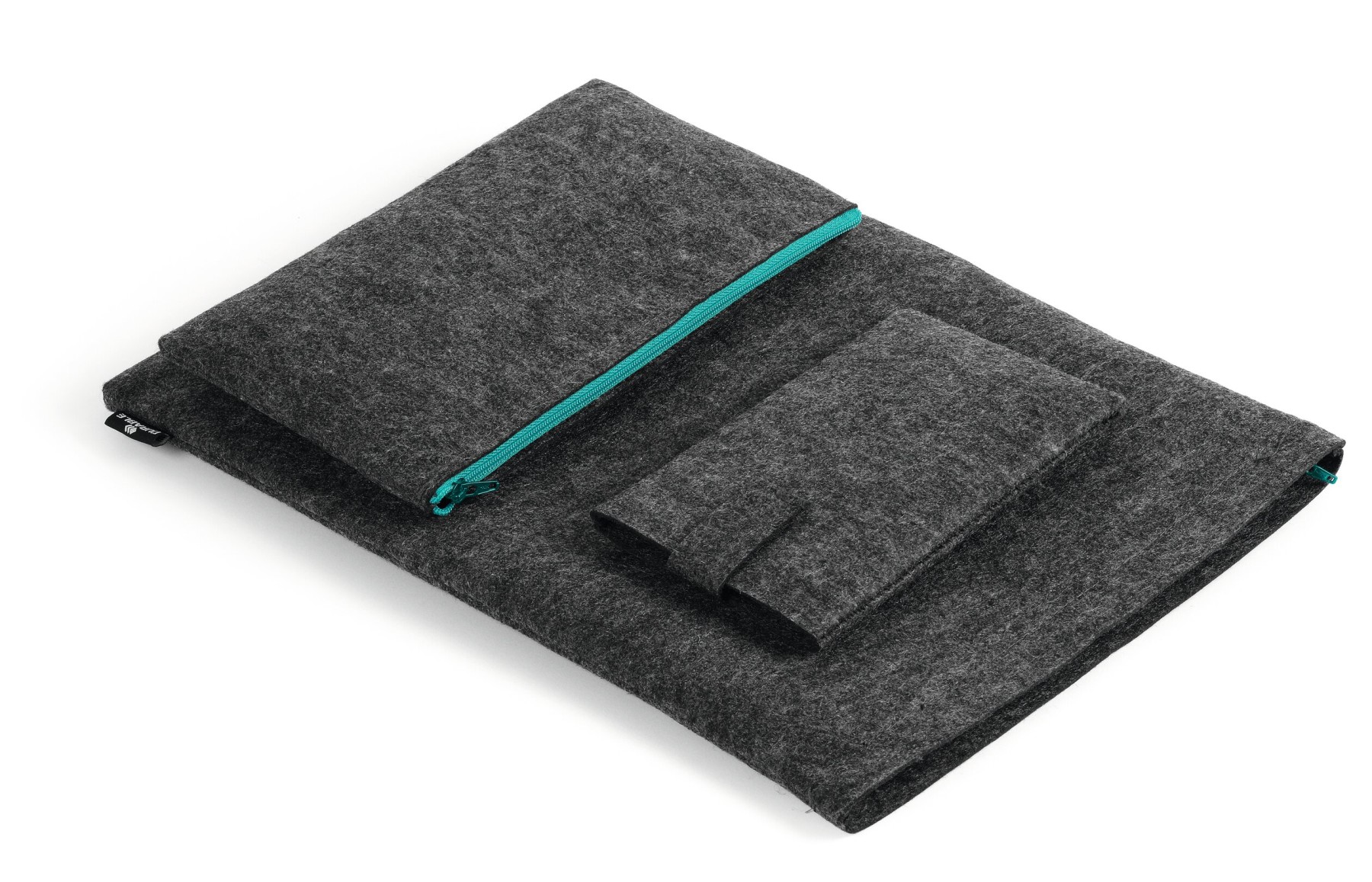Durable Recycled Felt Laptop MacBook Bag Case Sleeve | 16.4 | Teal