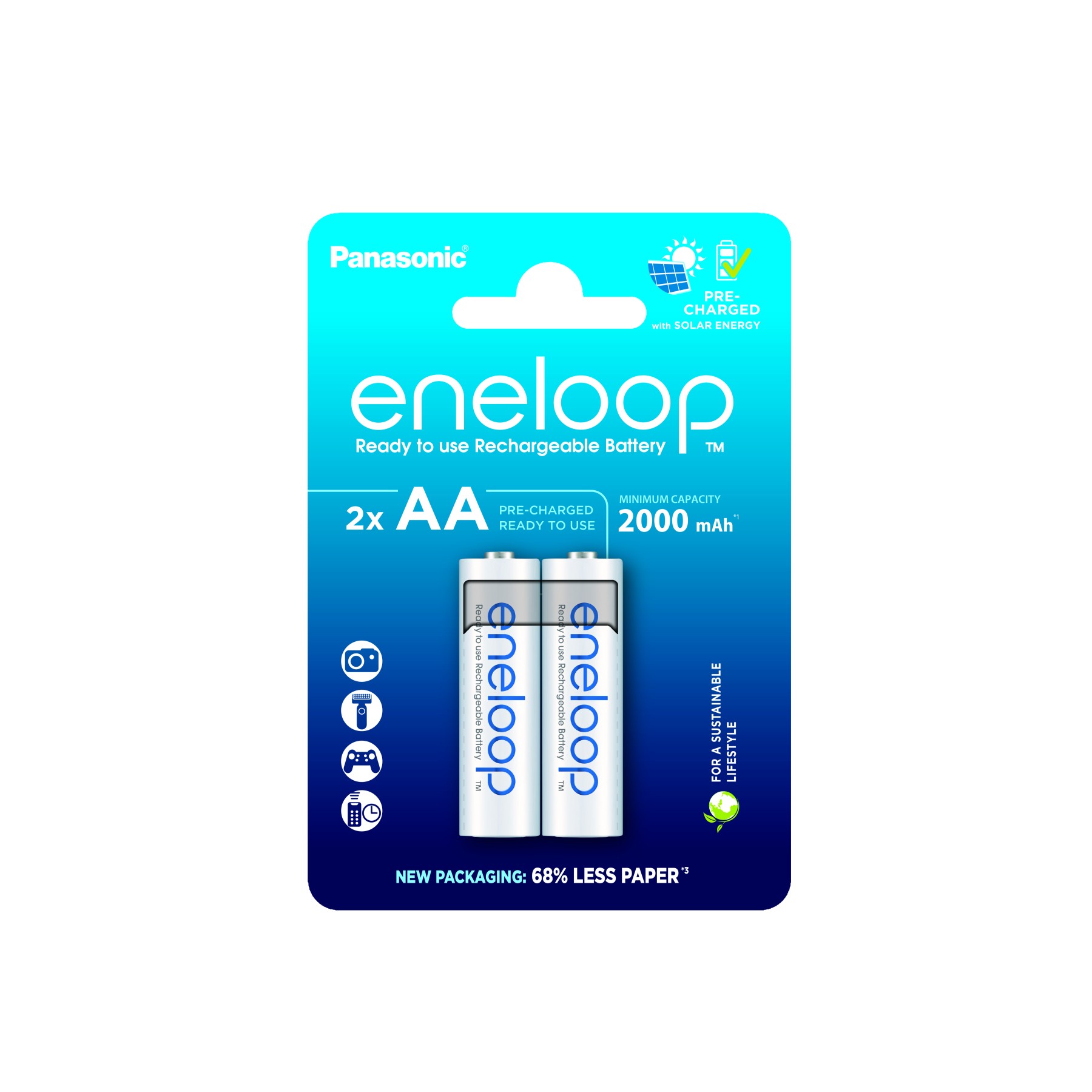 PK2 Eneloop Standard AA 2000 mAh