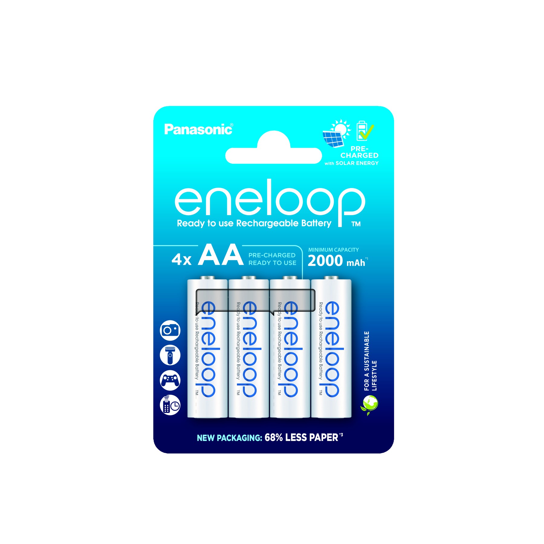PK4 Eneloop Standard AA 2000 mAh