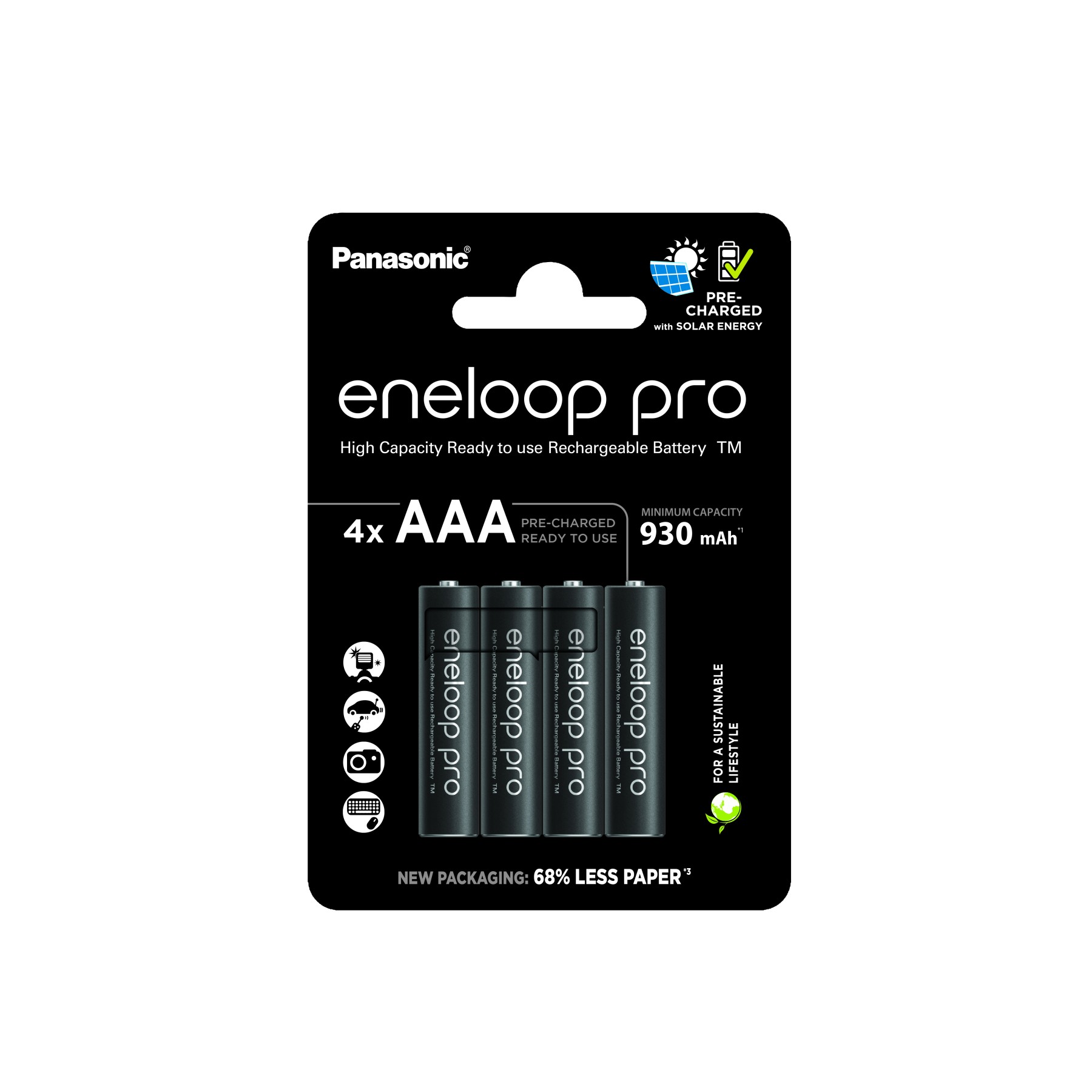 PK4 Eneloop Pro AAA 930 mAh