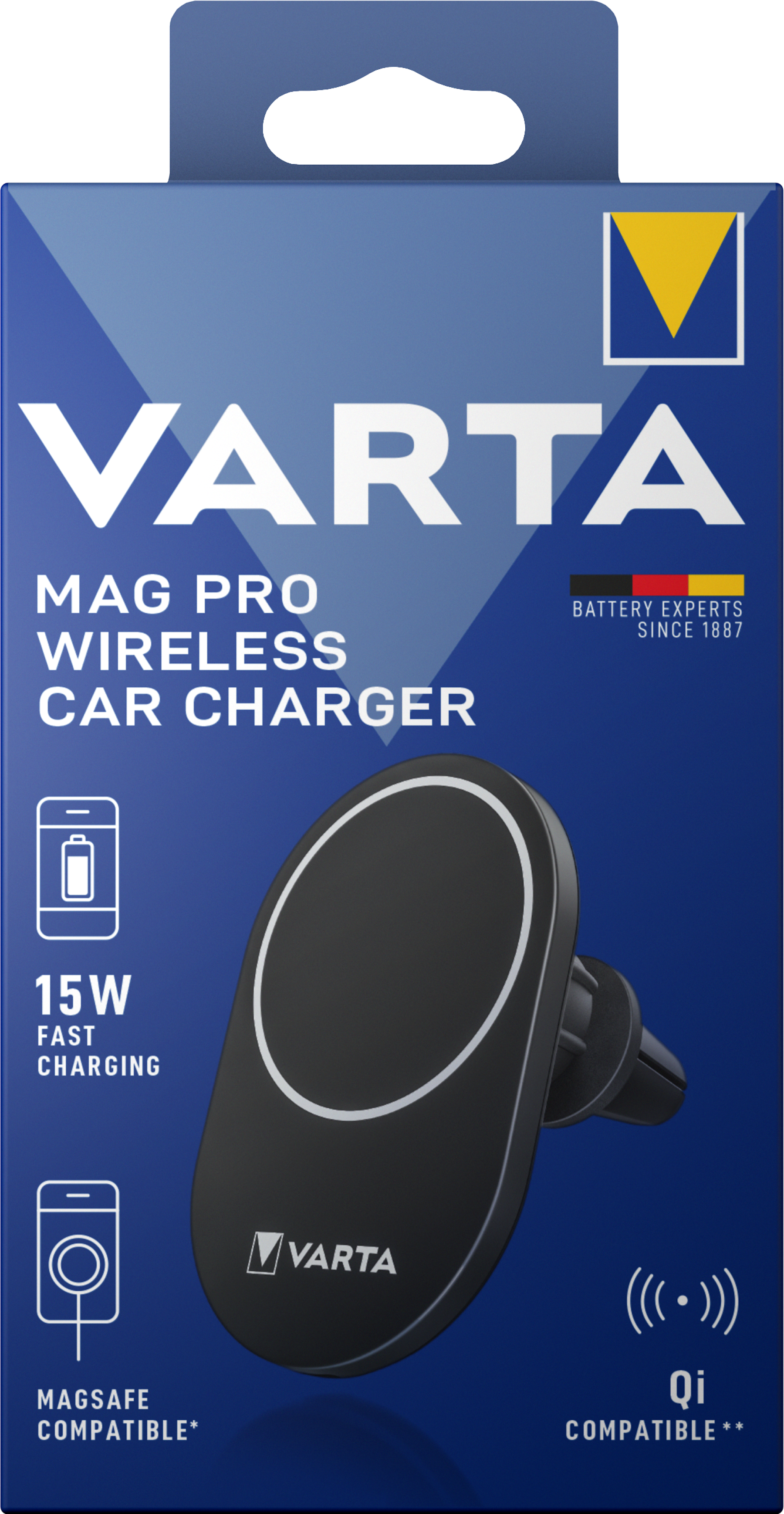 VARTA Car Charger Mag Pro Wireless 