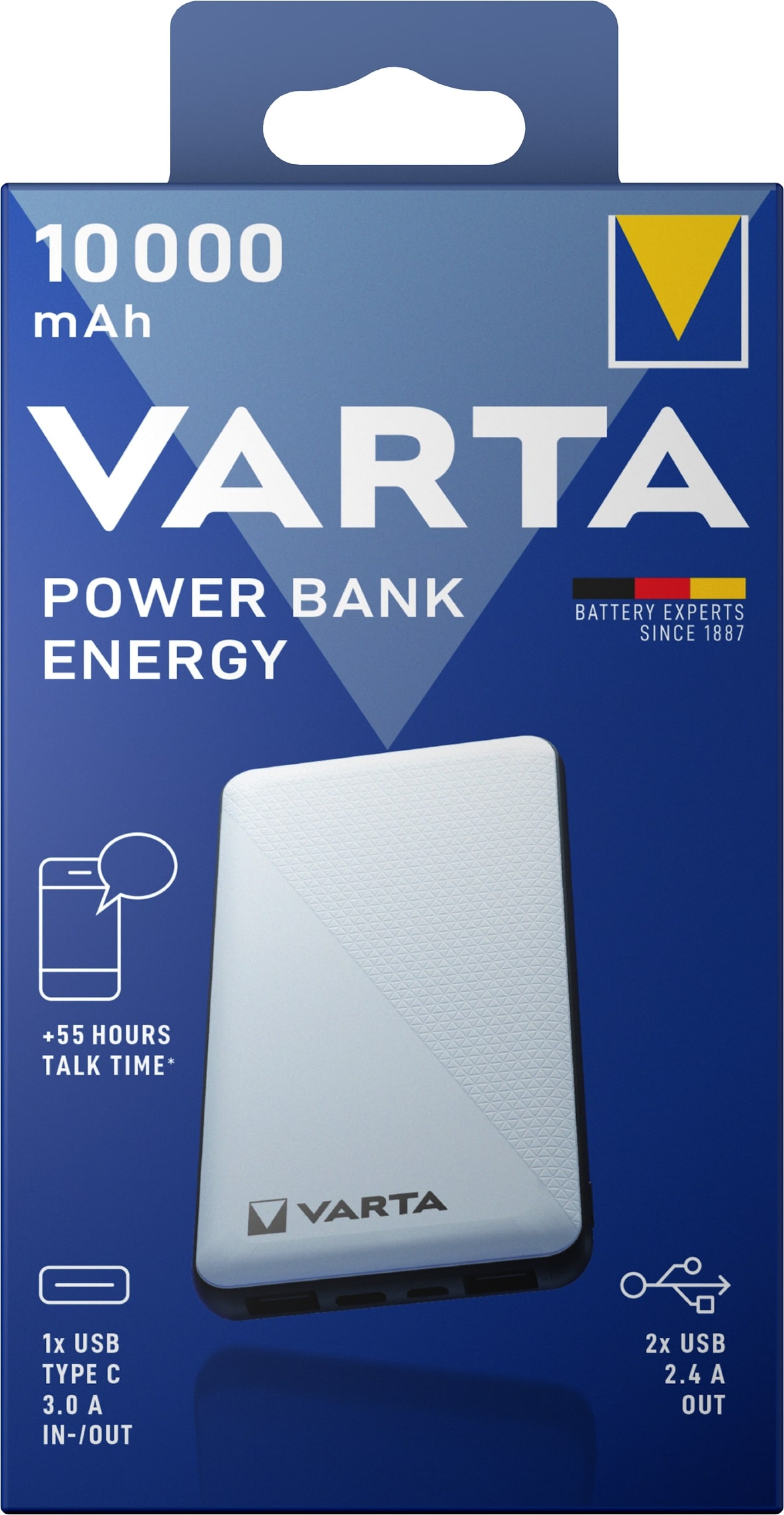 VARTA 10,000mAh Power Bank