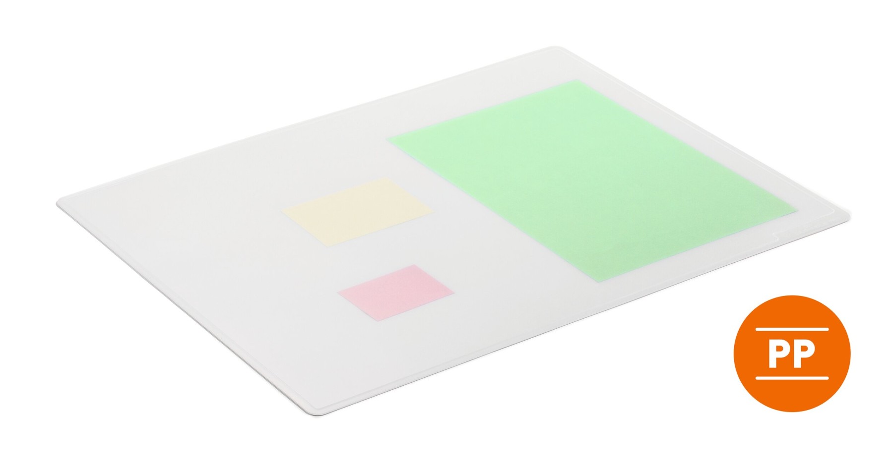 Durable Clear Waterproof Non-Slip Desk Pad Table Protector Mat | 53 x 40 cm