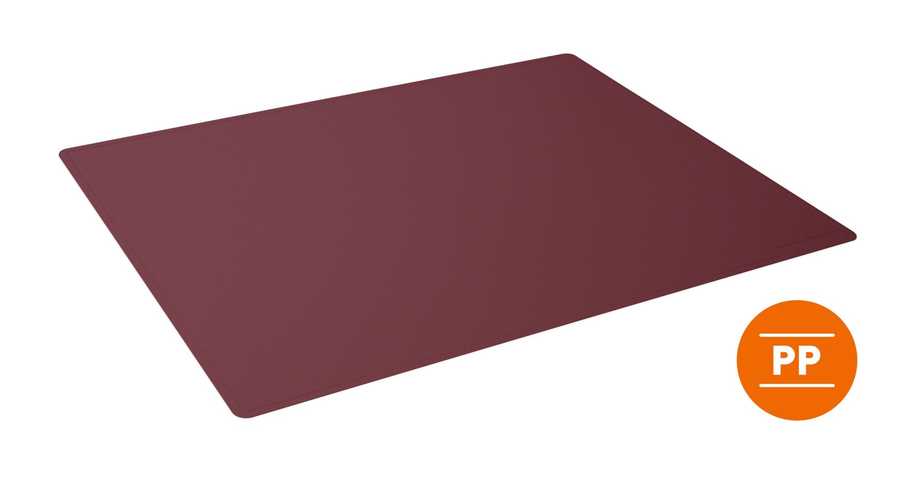 Durable Smooth Non-Slip Desk Mat Laptop PC Keyboard Mouse Pad | 53x40 cm | Red