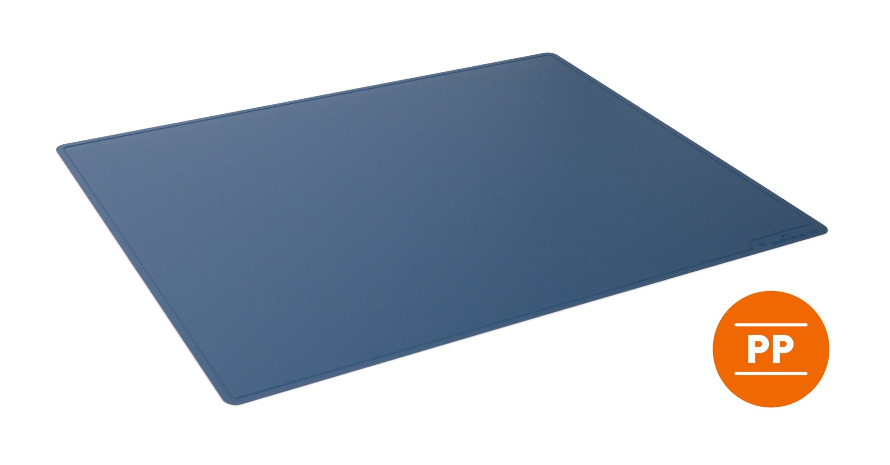 Durable Smooth Non-Slip Desk Mat Laptop PC Keyboard Mouse Pad | 53x40 cm | Blue