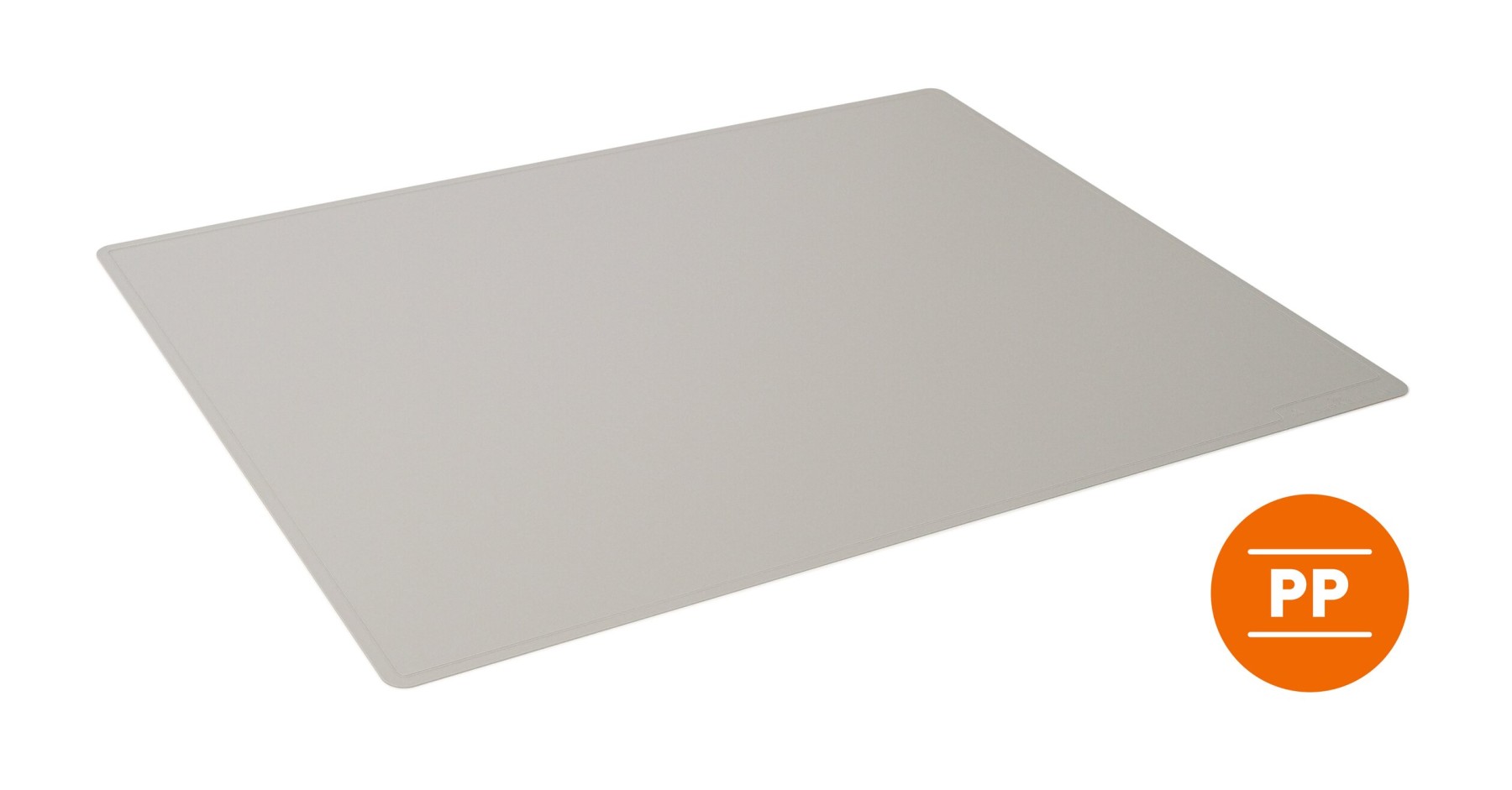 Durable Smooth Non-Slip Desk Mat Laptop PC Keyboard Mouse Pad | 53x40 cm | Grey