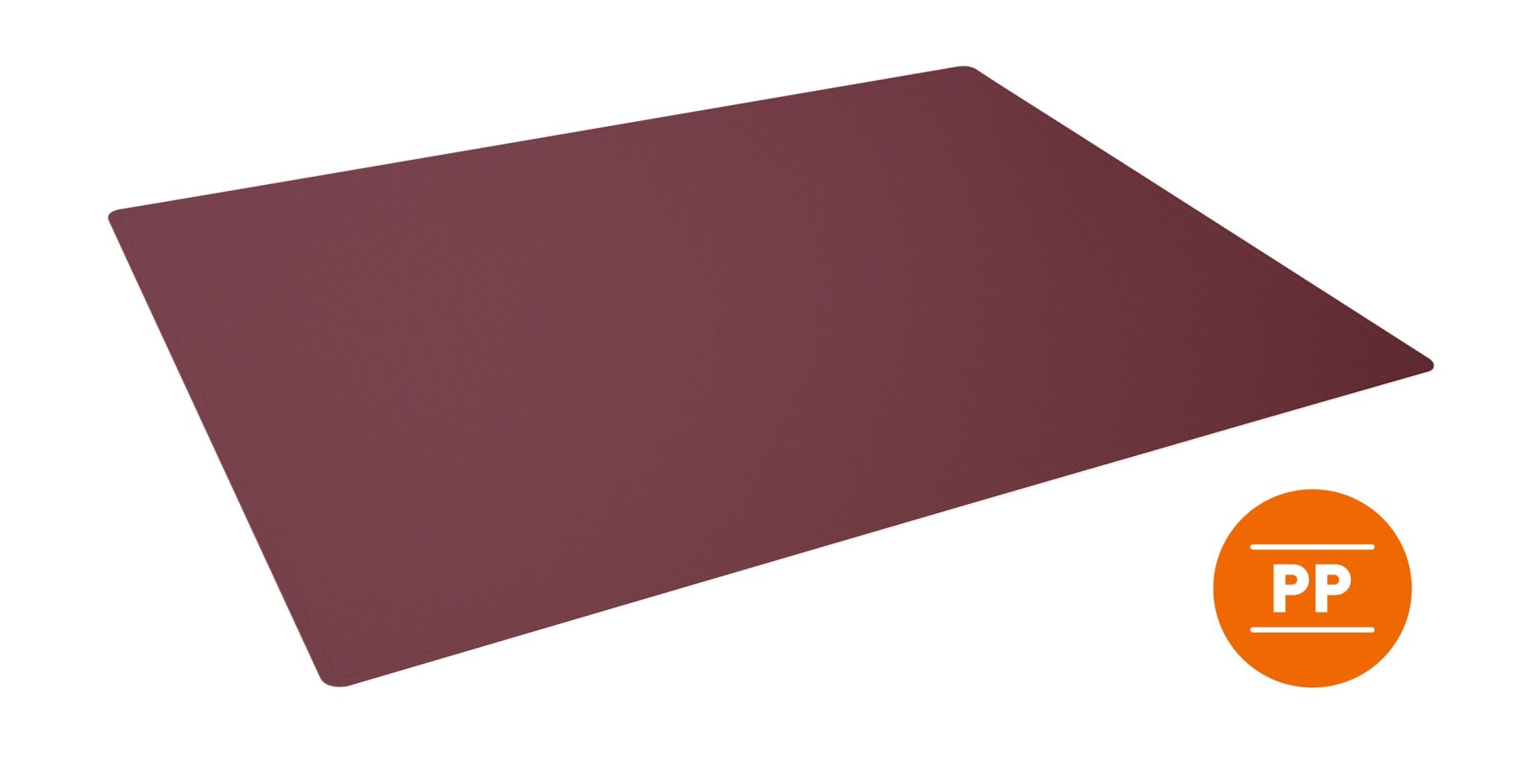 Durable Smooth Non-Slip Desk Mat Laptop PC Keyboard Mouse Pad | 65x50 cm | Red