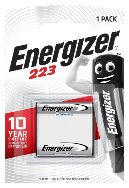 Energizer Lithium Photo 223 Battery Pack of 1