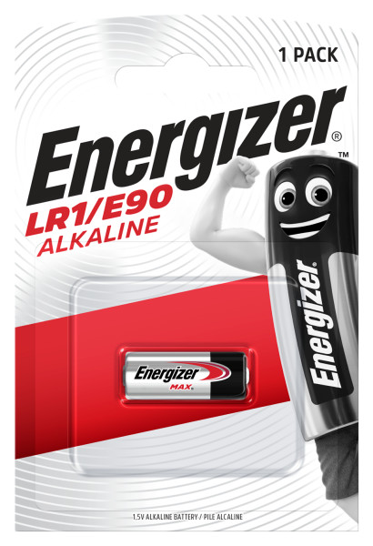 Energizer Alkaline LR1 Battery Pack of 1