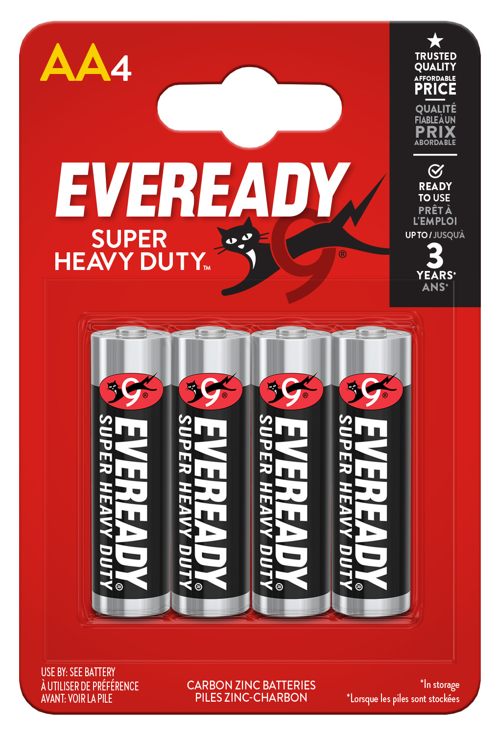 Eveready SHD AA Battery Pack of 4