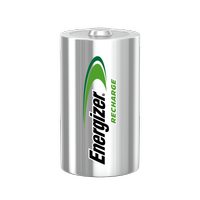 Energizer Rechargeable Power Plus D Battery Pack of 2