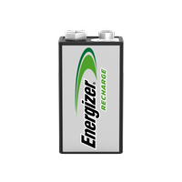 Energizer Rechargeable Power Plus 9V Battery Pack of 1