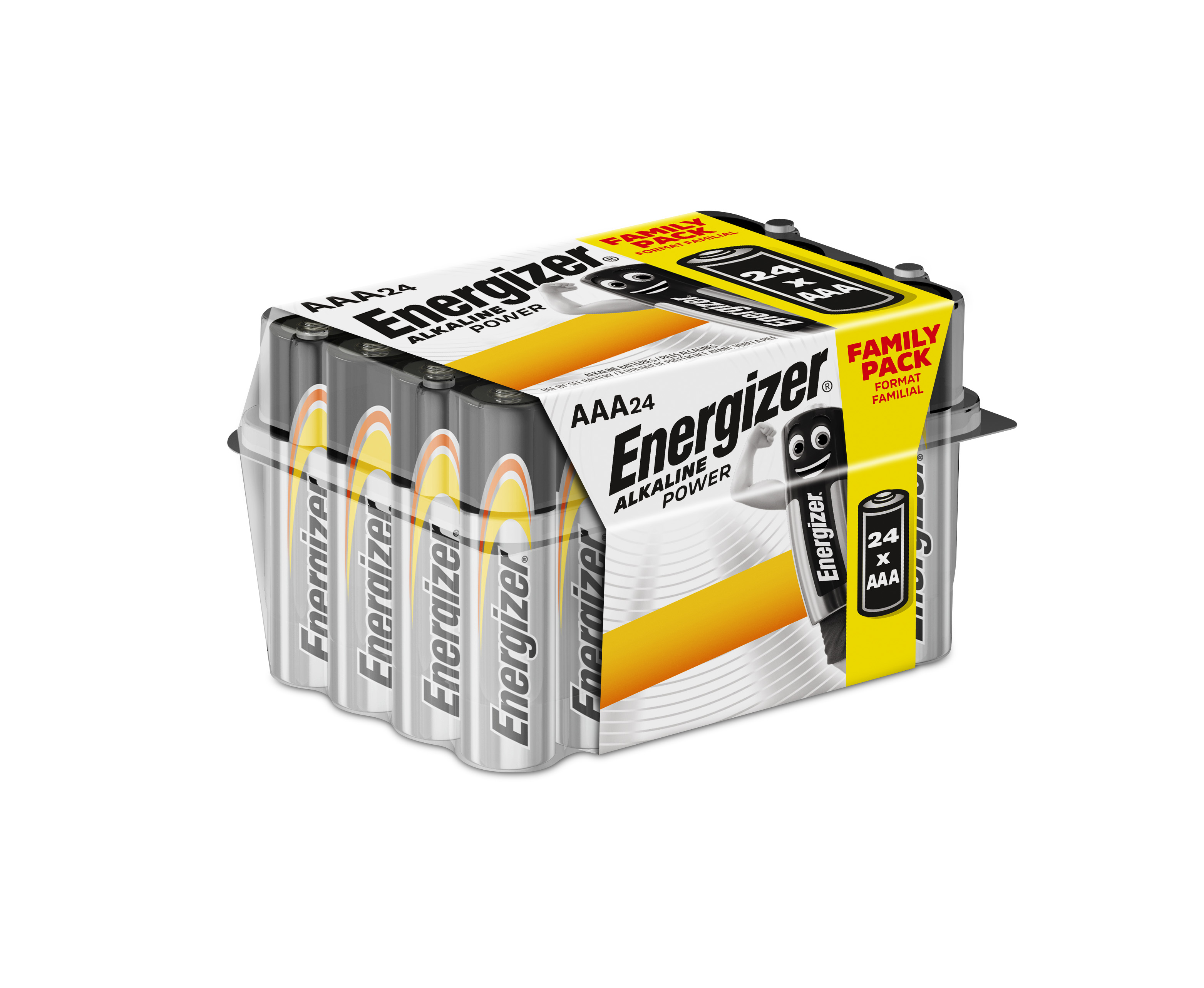 Energizer Power Alkaline AAA Battery Pack of 24